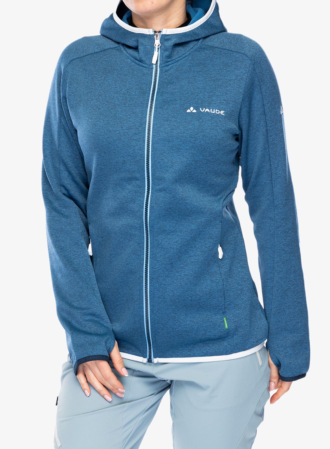 Ženska jakna od flisa Vaude Valsorda Fleece Hoody - ultramarine