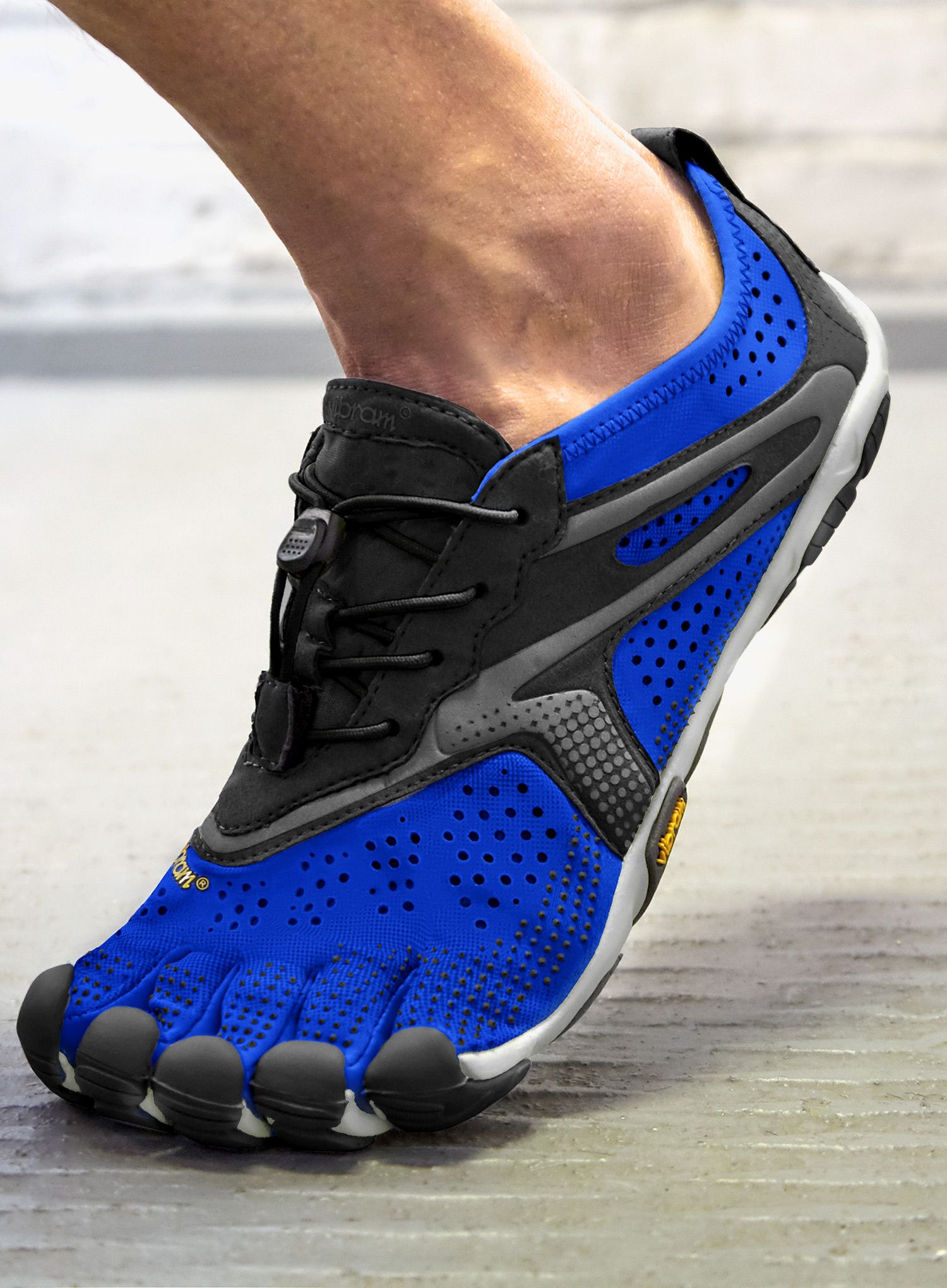 Muške tenisice za trčanje Vibram Fivefingers V-Run SS2021 - blue/black