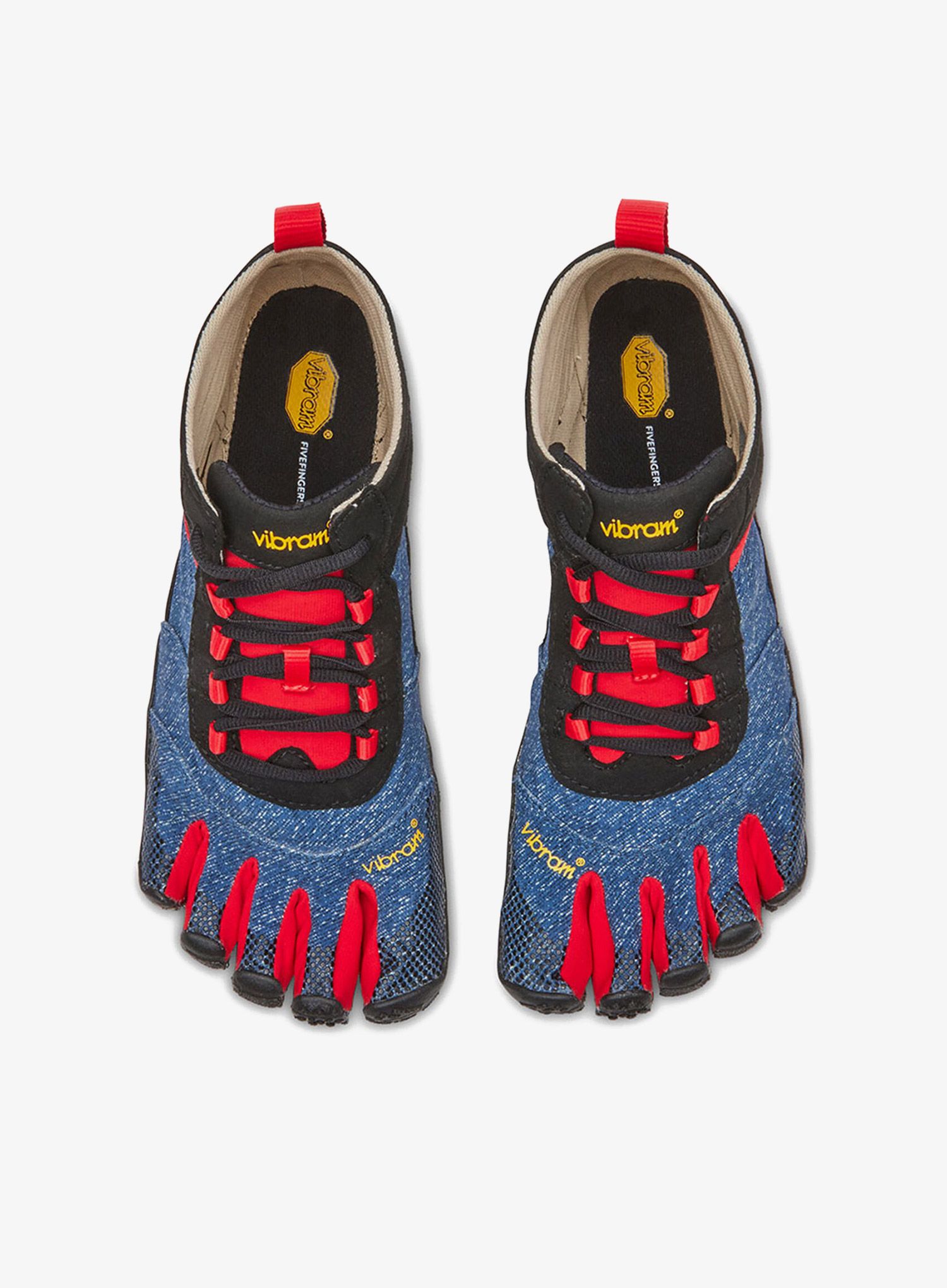 Planinarske cipele Vibram Fivefingers V-Trek - denim/red