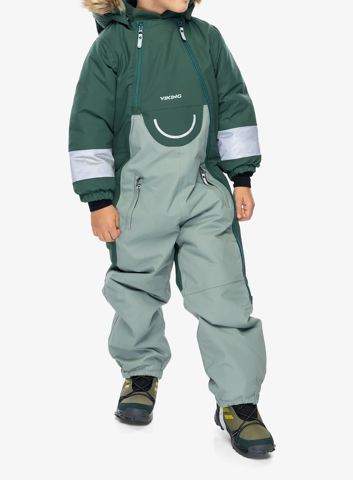 Kombinezon za djecu Viking Alv Winter Playsuit - green