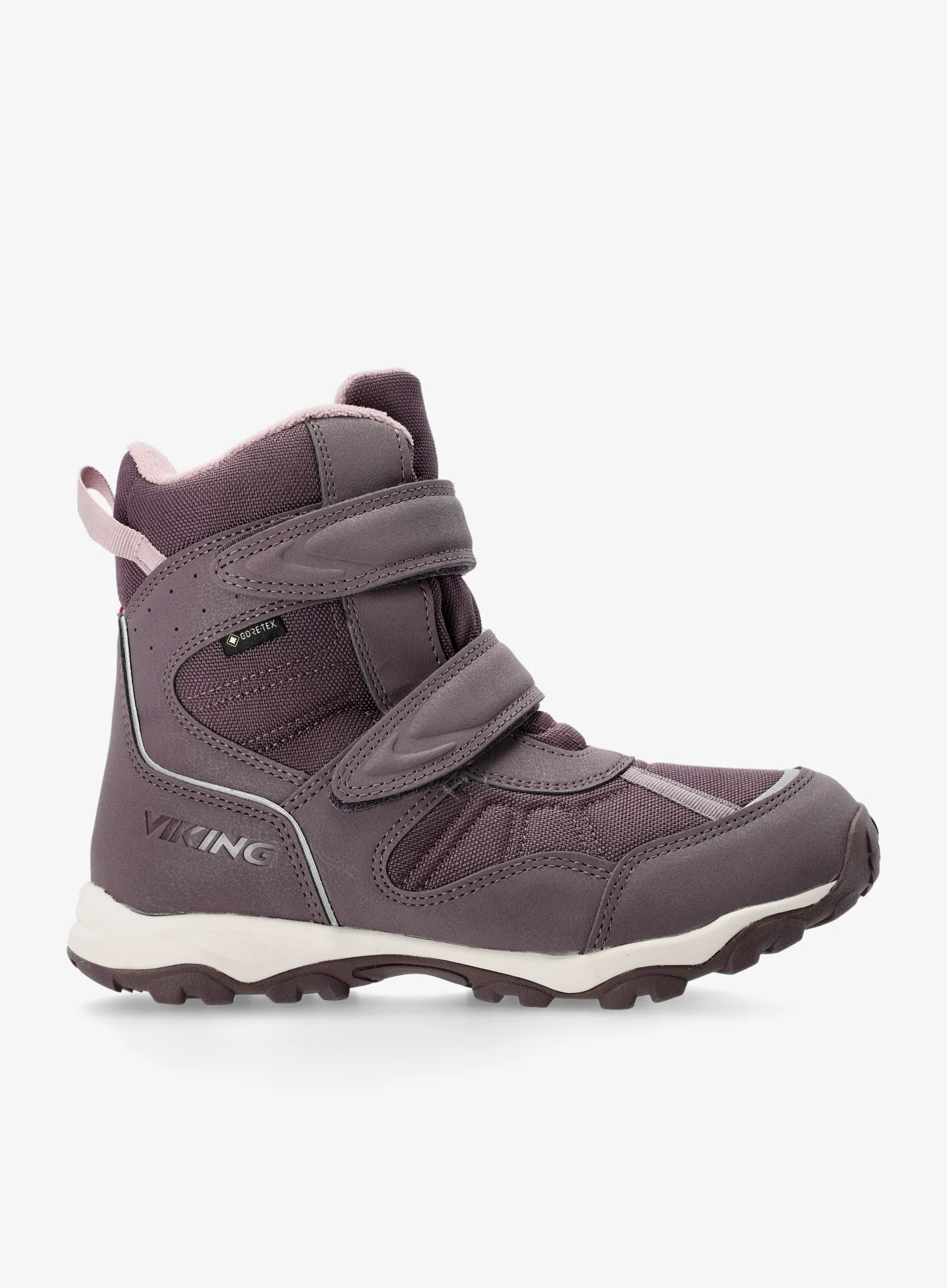 Cipele za djevojčice Viking Beito Warm GTX 2V - plum/dusty pink