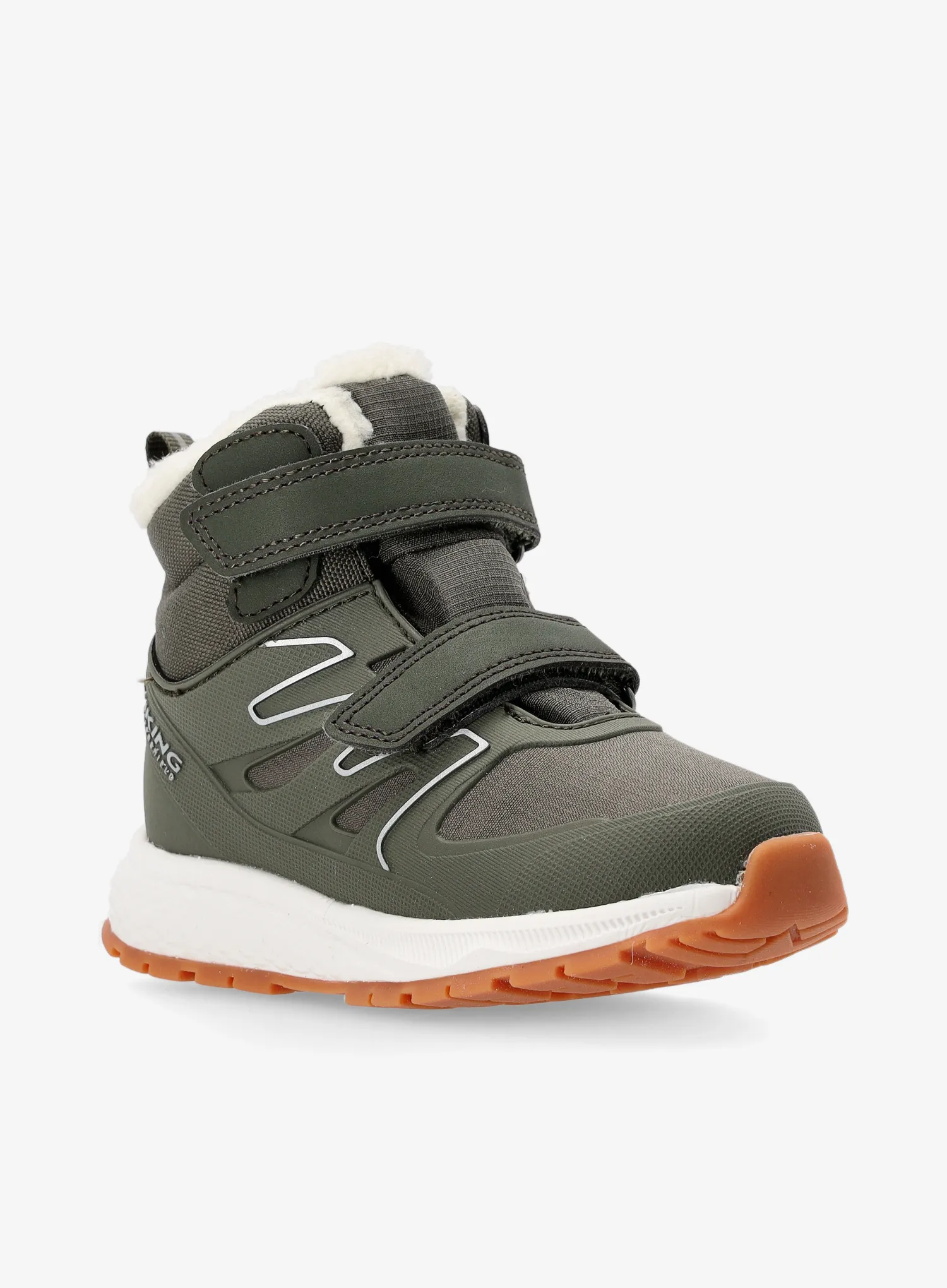 Dječje cipele Viking Equip Defence Warm WP 2V - huntinggreen/olive