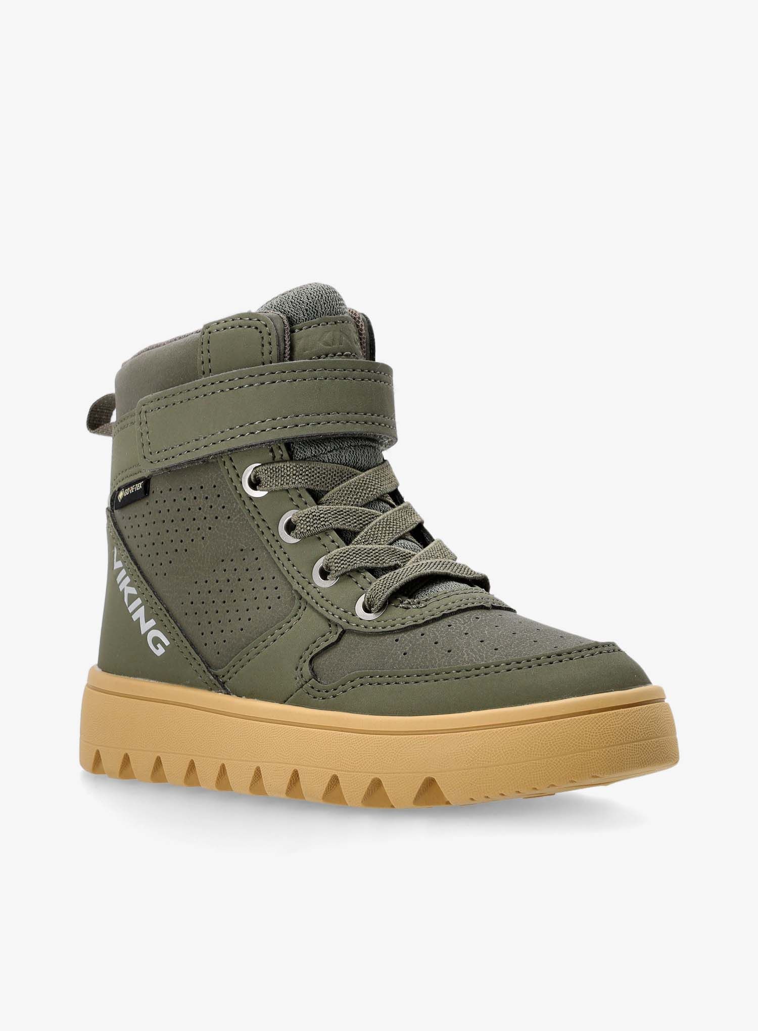 Dječje cipele Viking Fleek Mid GTX 1V - olive