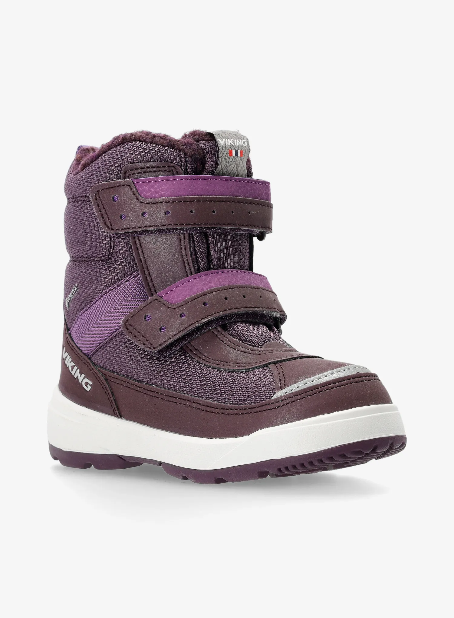 Zimske cipele za djevojčice Viking Play Reflex Warm GTX 2V - grape/purple