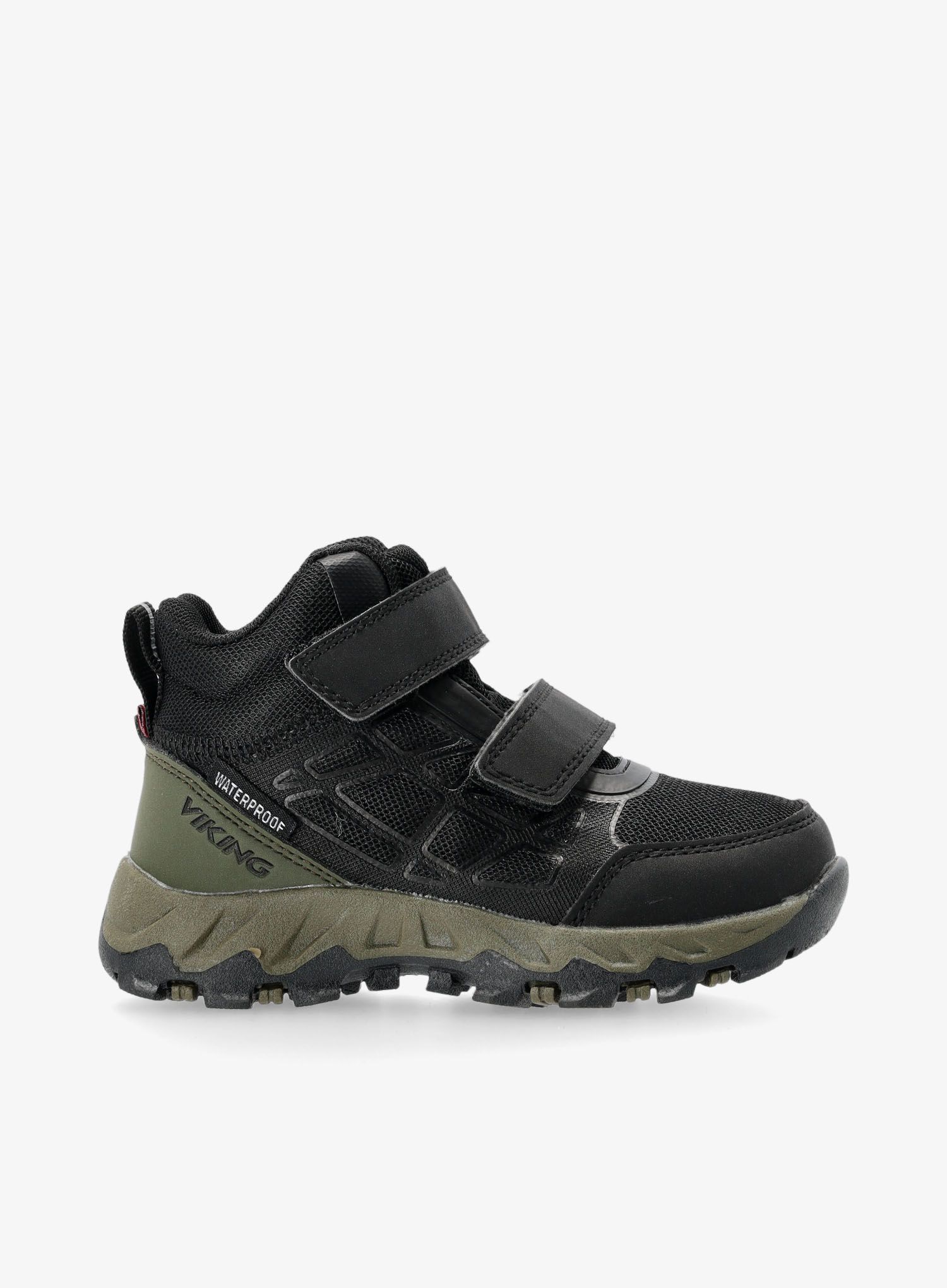 Dječje cipele Viking Track Mid WP 2V - black/olive