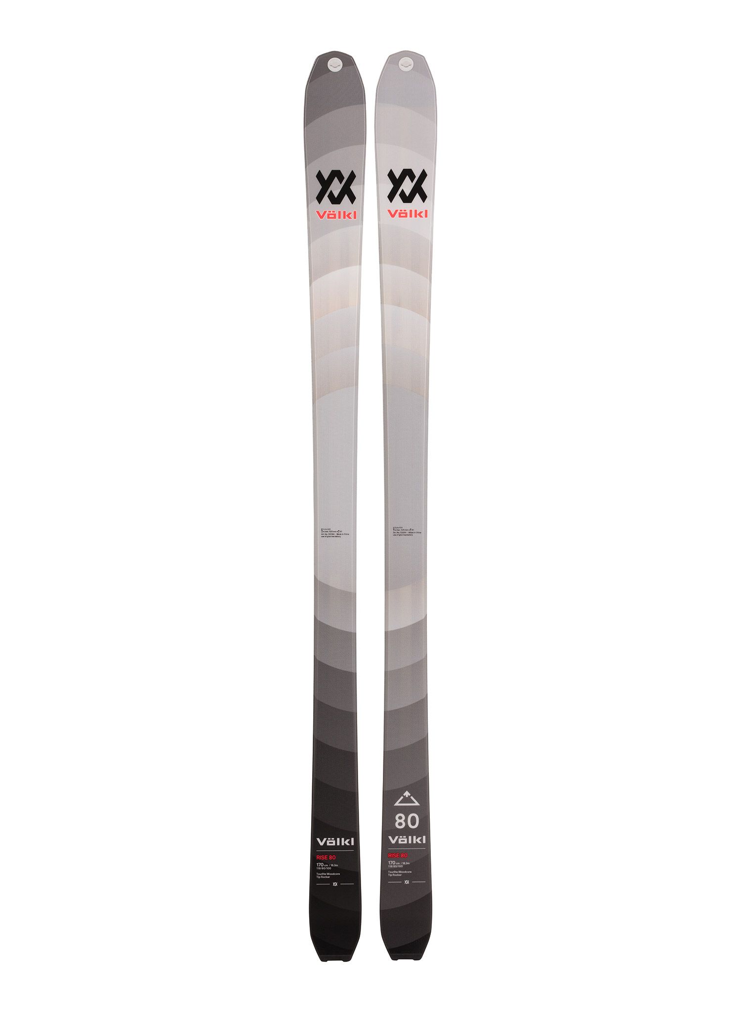 Skije za turno skijanje Volkl Rise 80 Flat