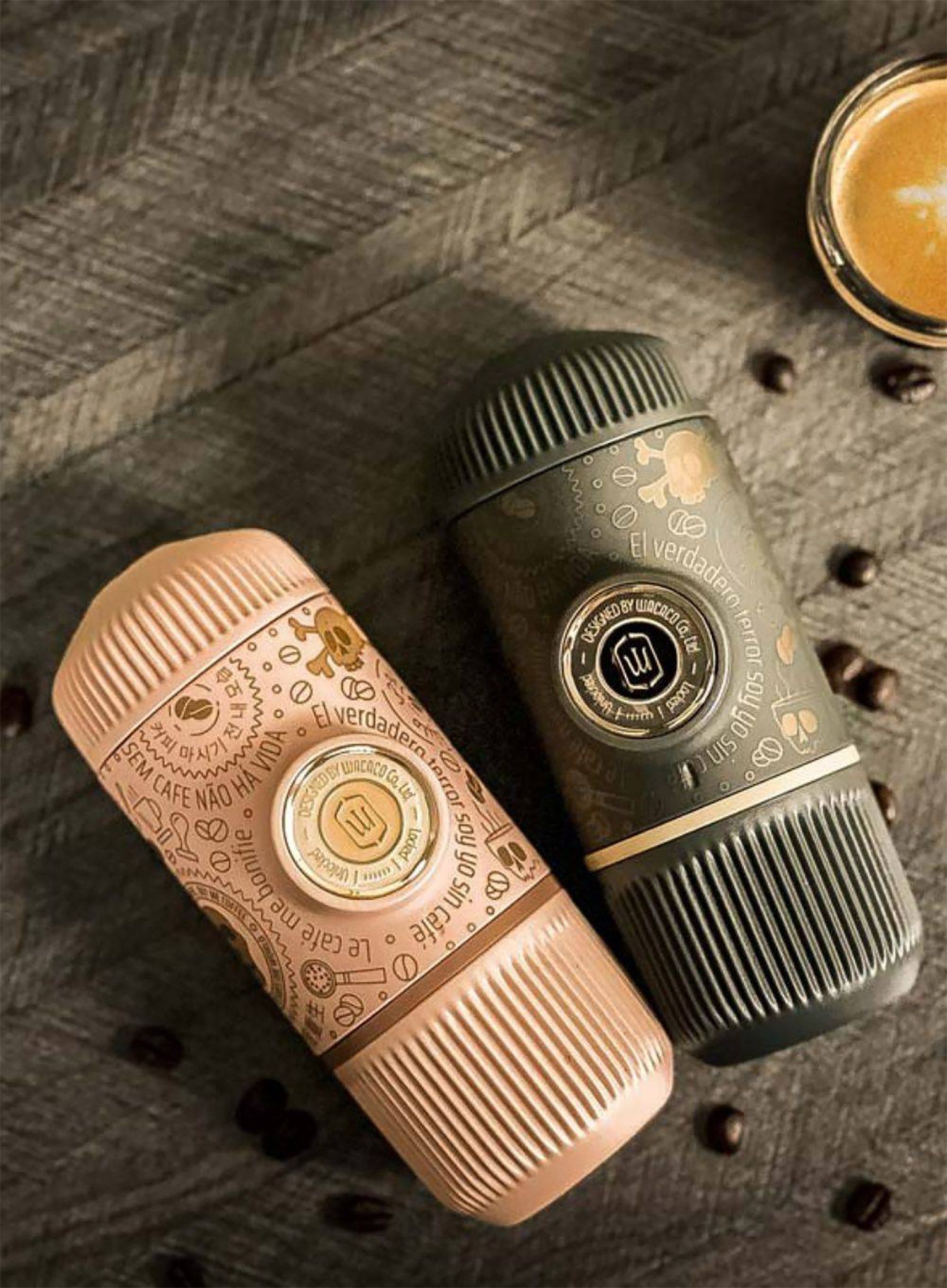 Aparat za kavu Wacaco Nanopresso Dark Souls - pink