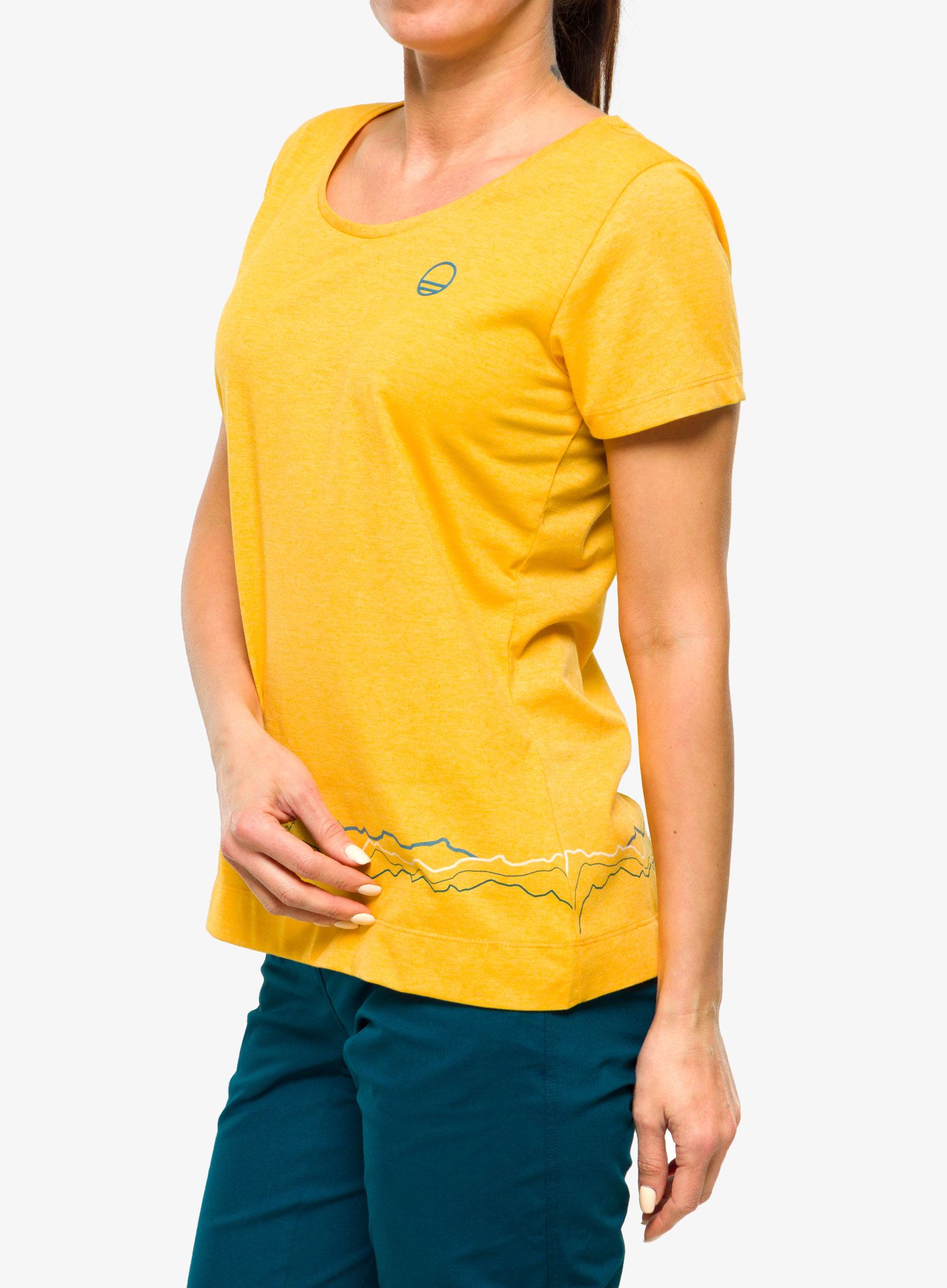 Ženska penjačka majica Wild Country Flow T-Shirt - nectar