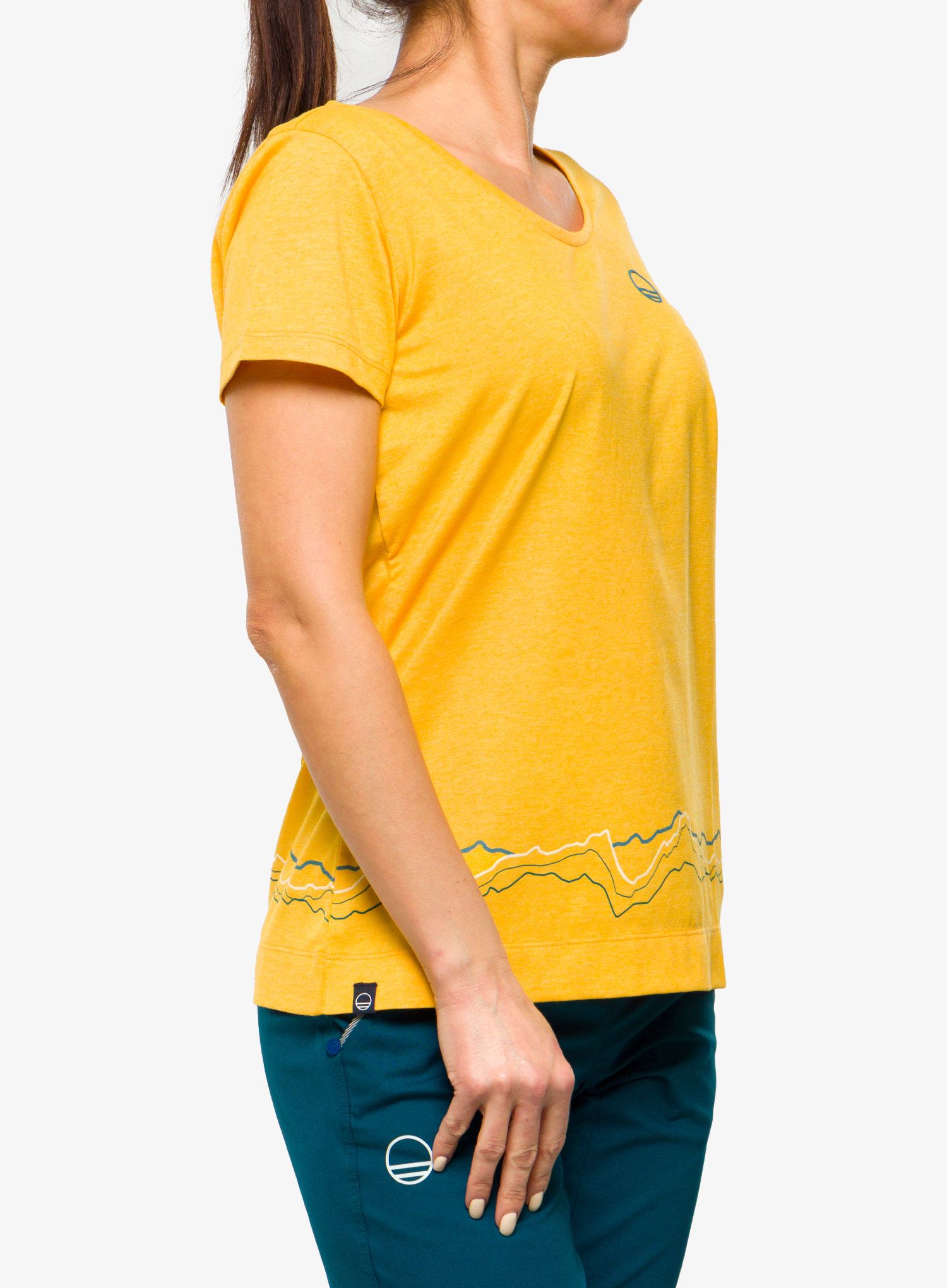 Ženska penjačka majica Wild Country Flow T-Shirt - nectar