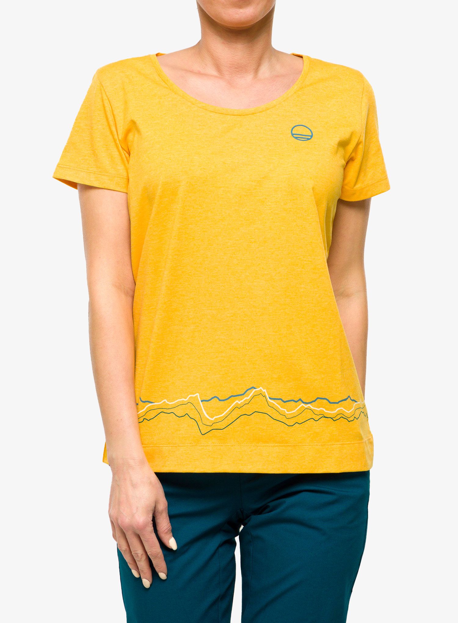 Ženska penjačka majica Wild Country Flow T-Shirt - nectar