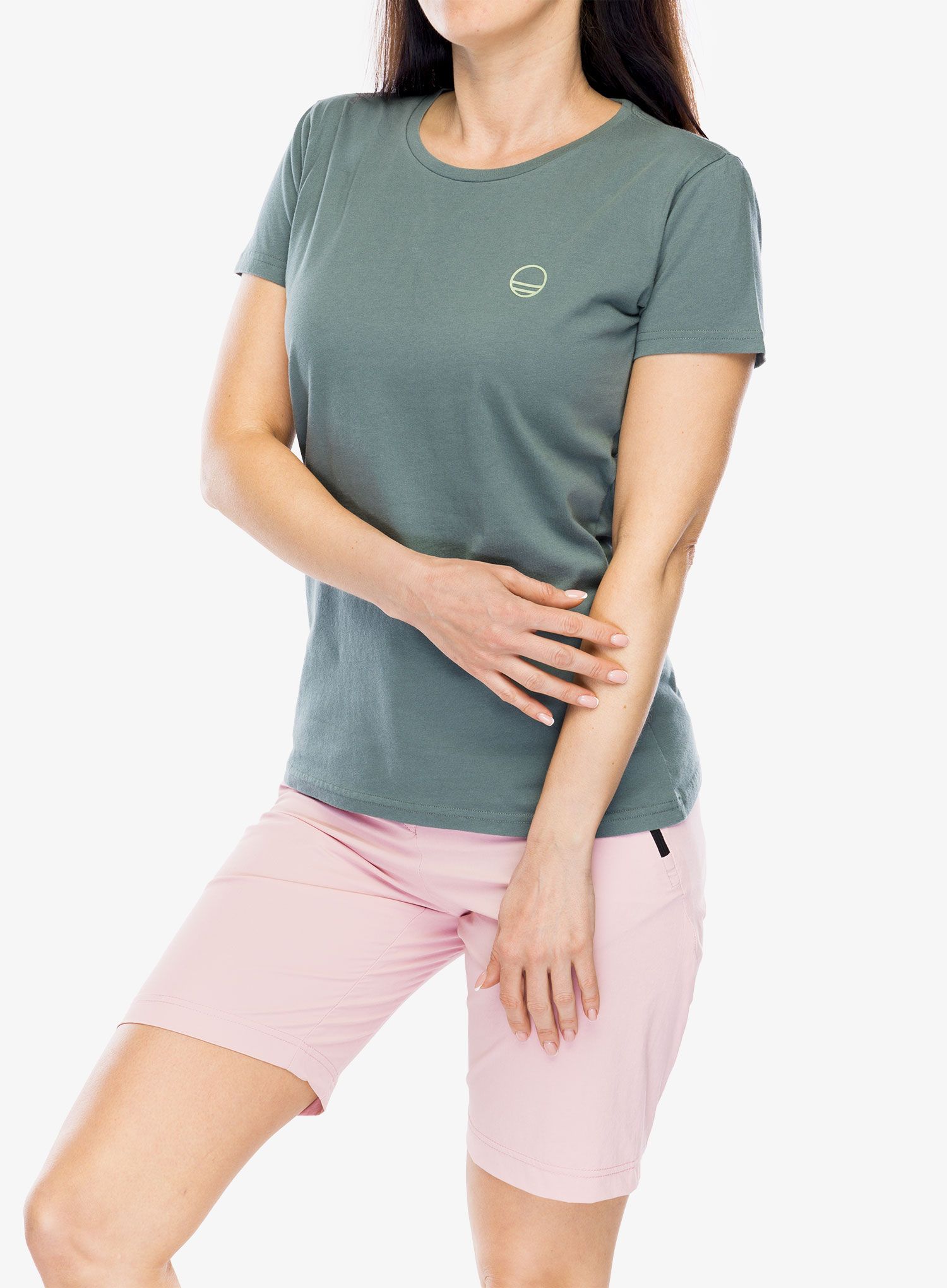 Majica s tiskom Wild Country Stamina Tee - marsh