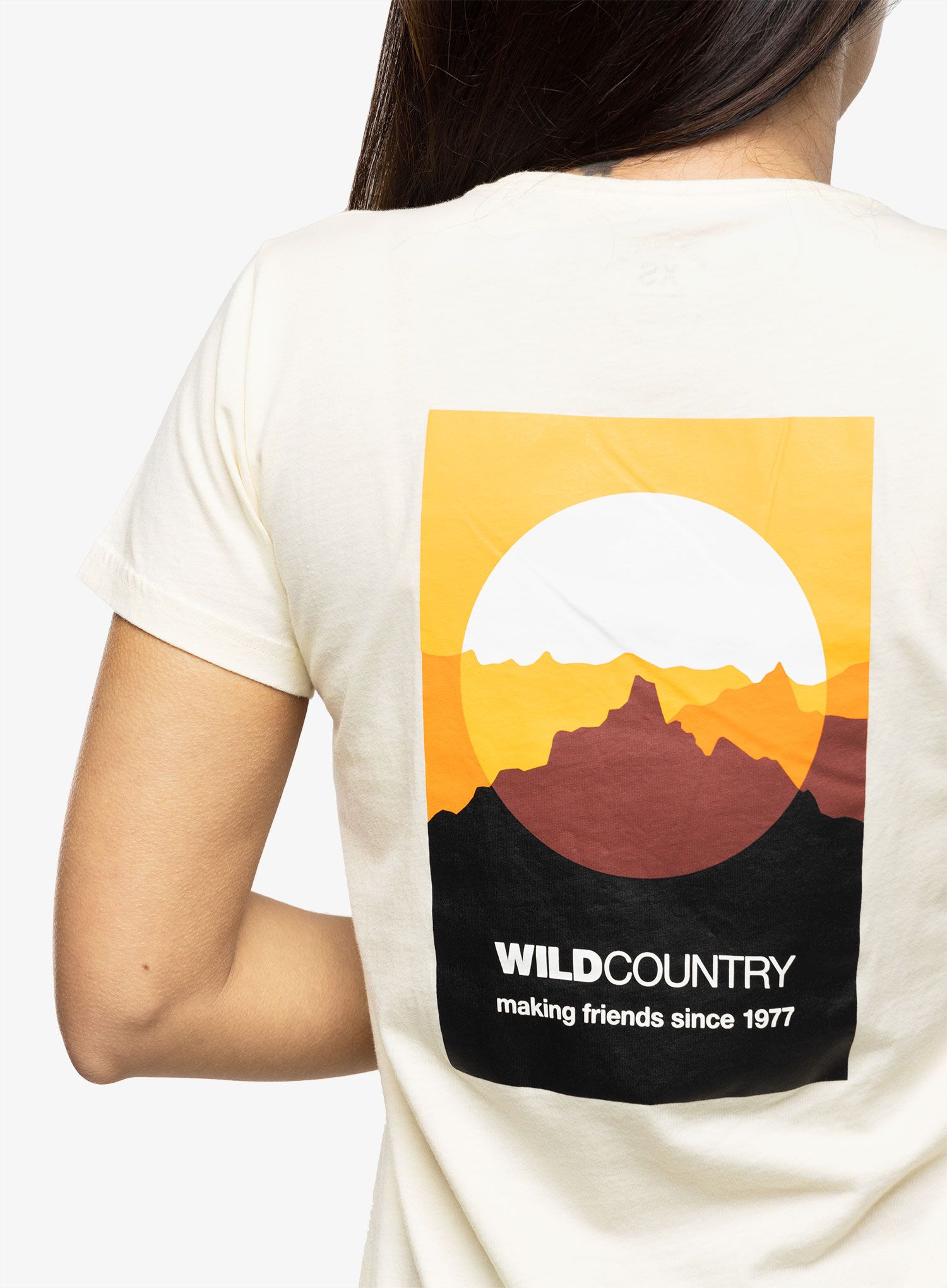 Ženska pamučna majica Wild Country Stamina Tee - quartz