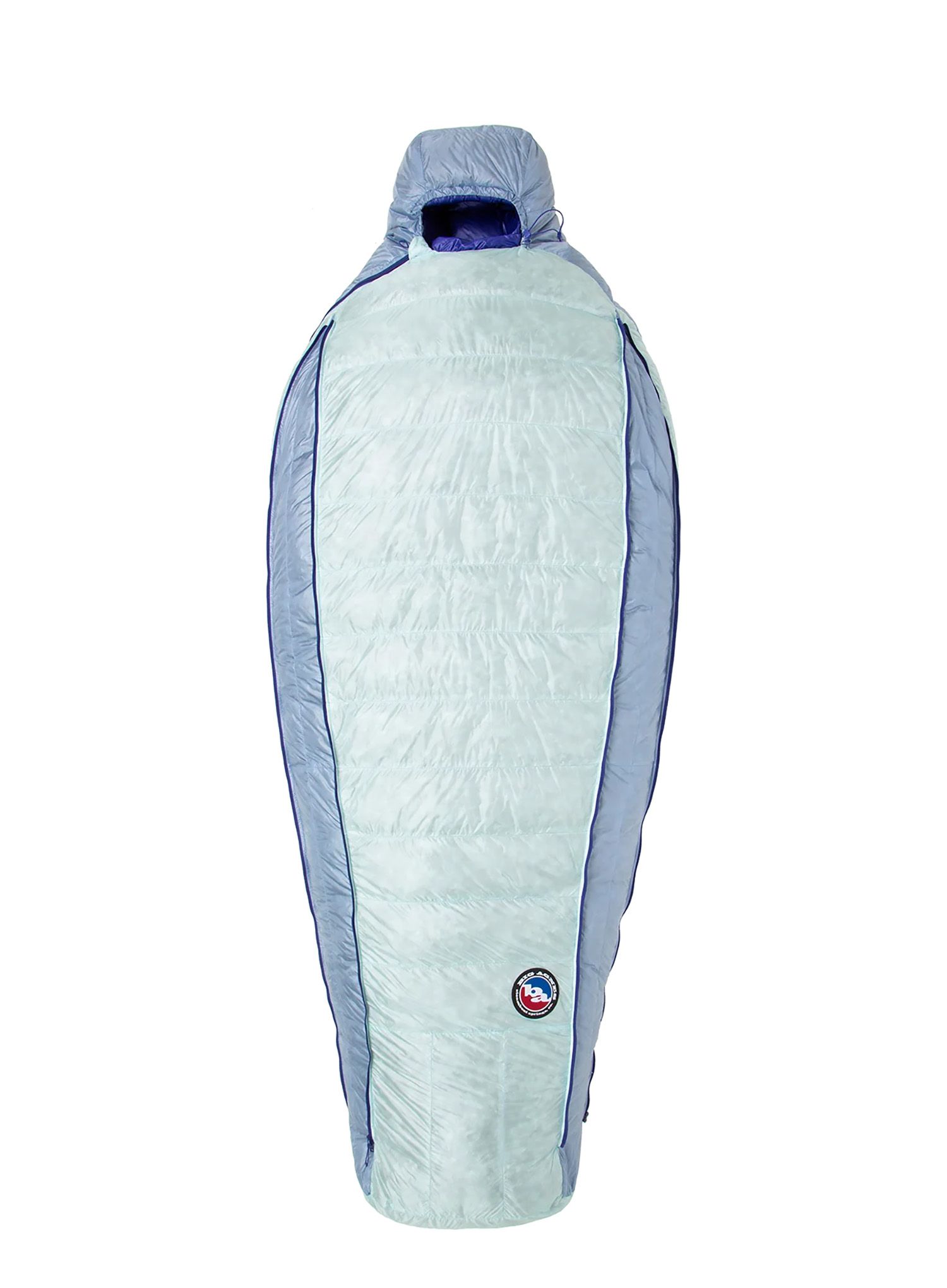 Ženska vreća za spavanje Big Agnes W'S Torchlight Ul 20 (183 cm) Regular Right - blue/aqua