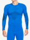 Termoaktivna dukserica X-Bionic Energizer 4.0 Shirt Round Neck - blossom blue/black