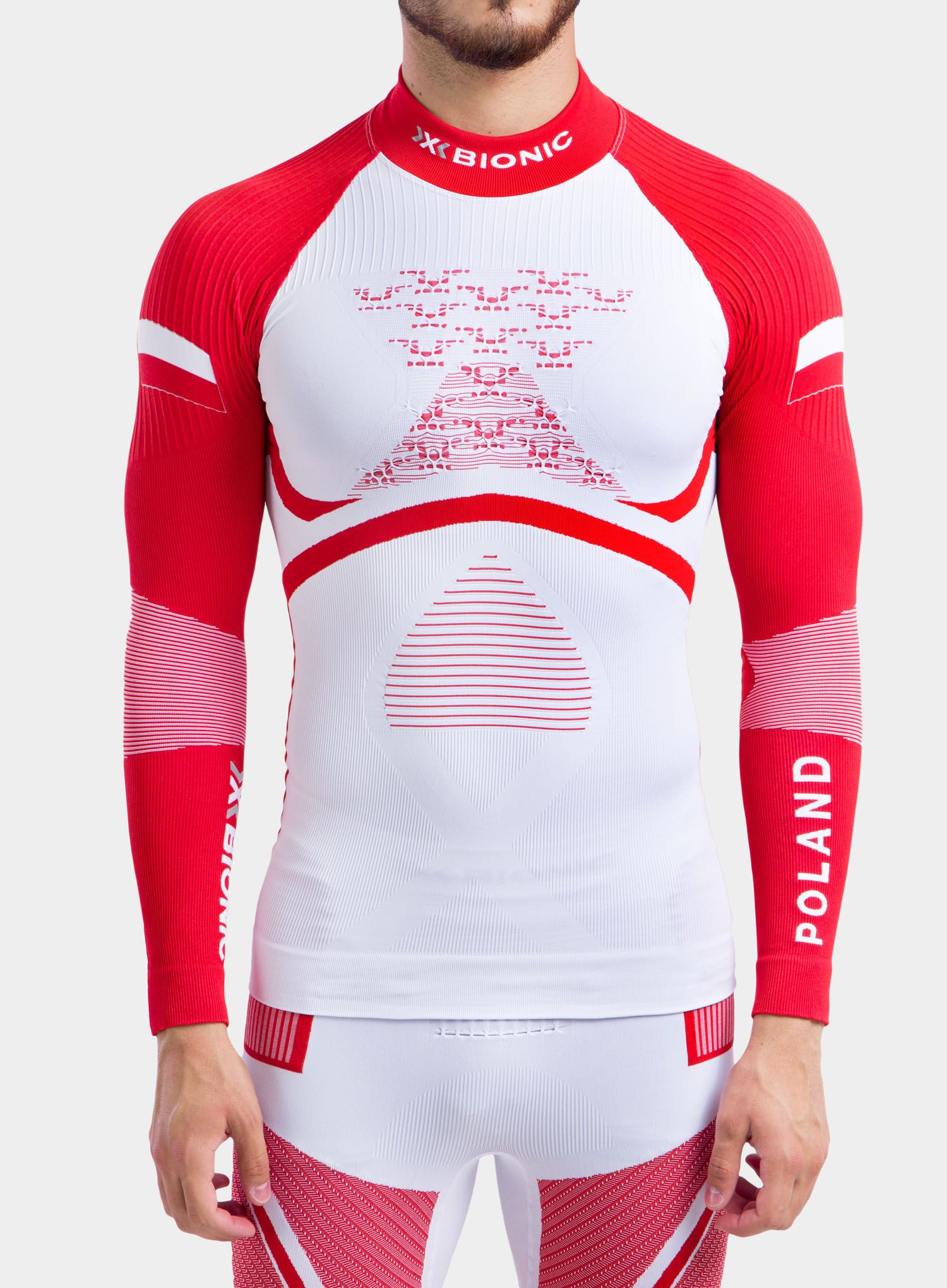 Dukserica X-Bionic Energy Accumulator 4.0 Patriot Shirt T-Neck - poland