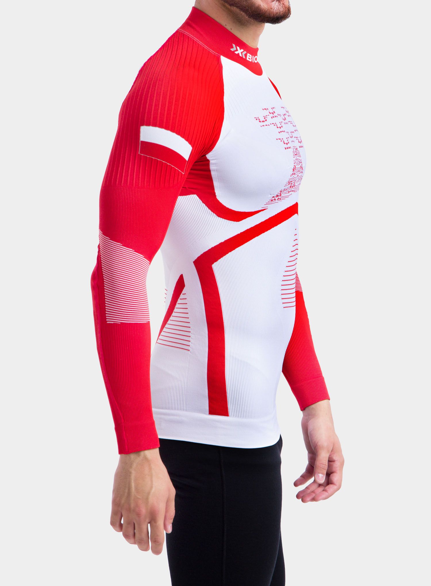Dukserica X-Bionic Energy Accumulator 4.0 Patriot Shirt T-Neck - poland