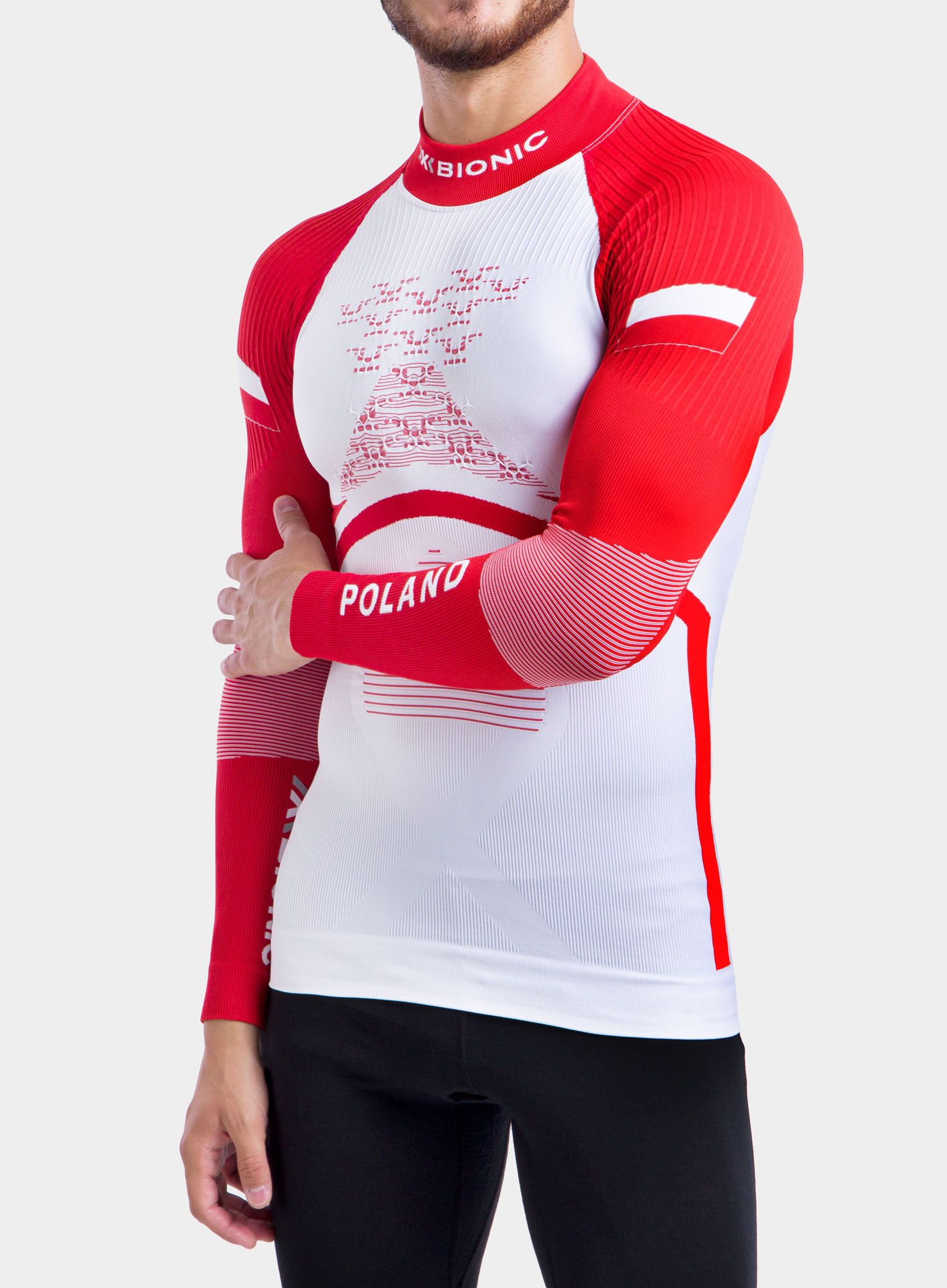 Dukserica X-Bionic Energy Accumulator 4.0 Patriot Shirt T-Neck - poland