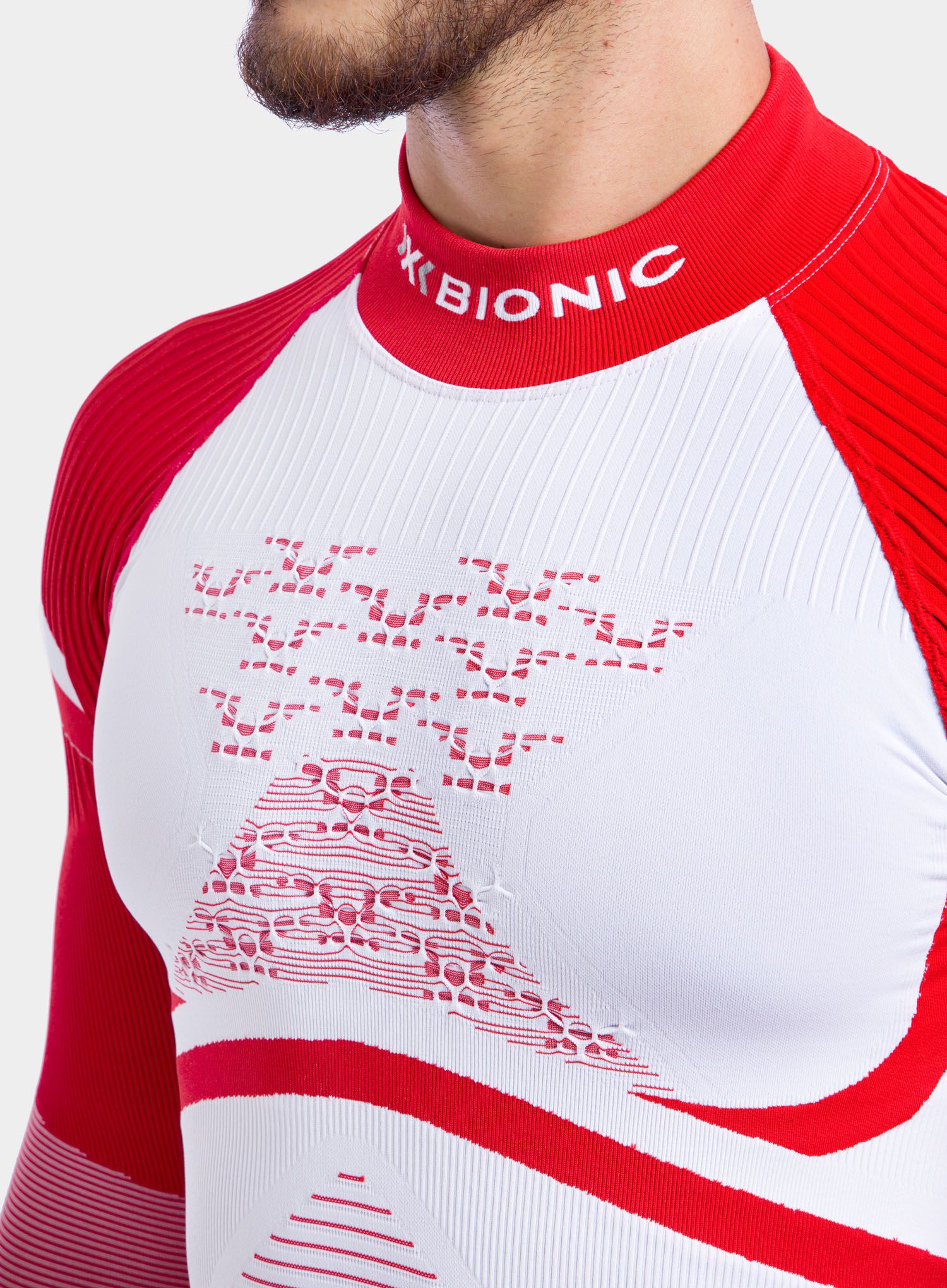 Dukserica X-Bionic Energy Accumulator 4.0 Patriot Shirt T-Neck - poland