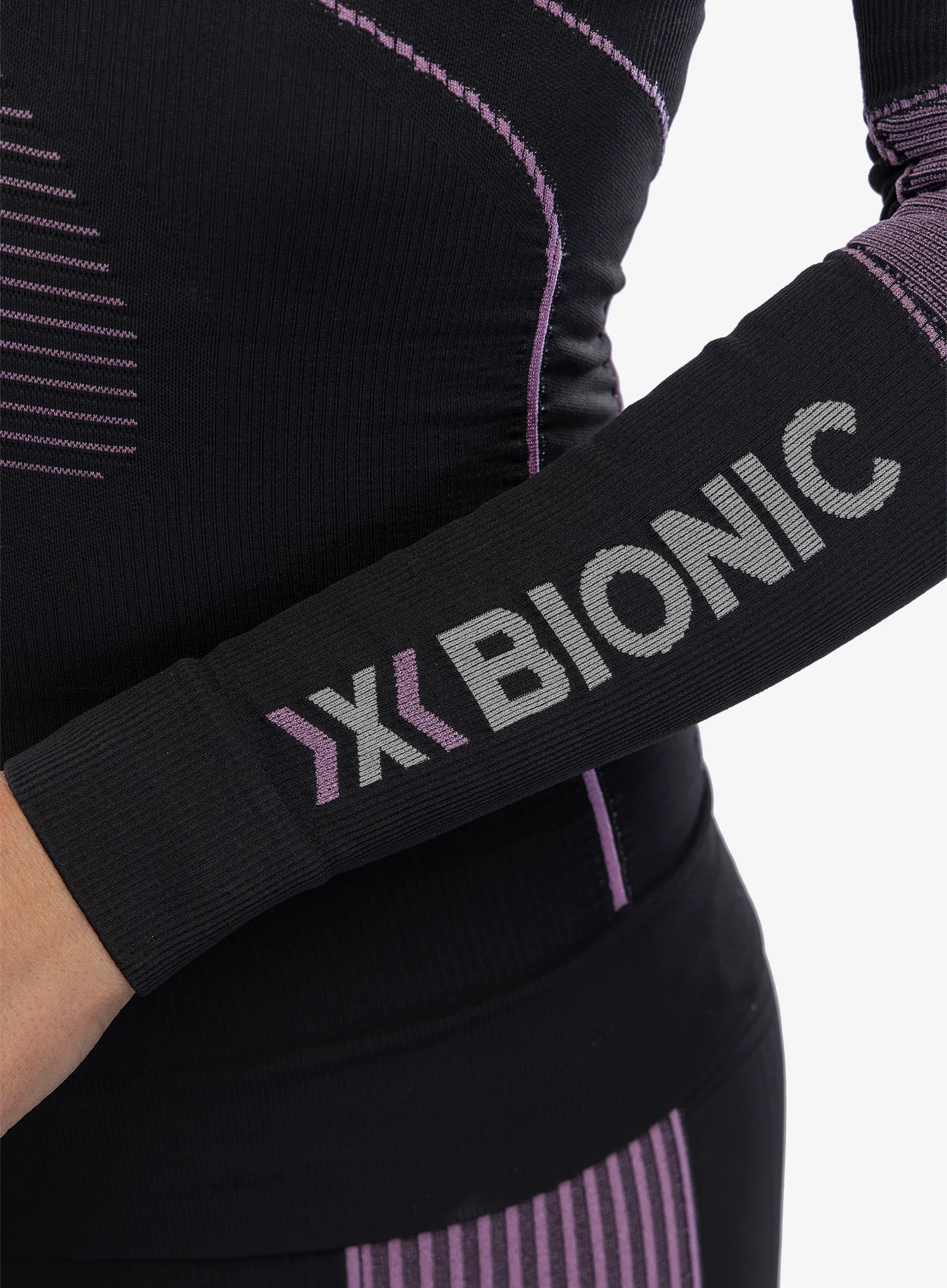 Ženska dukserica X-Bionic Energy Accumulator 4.0 Shirt - charcoal/magnolia