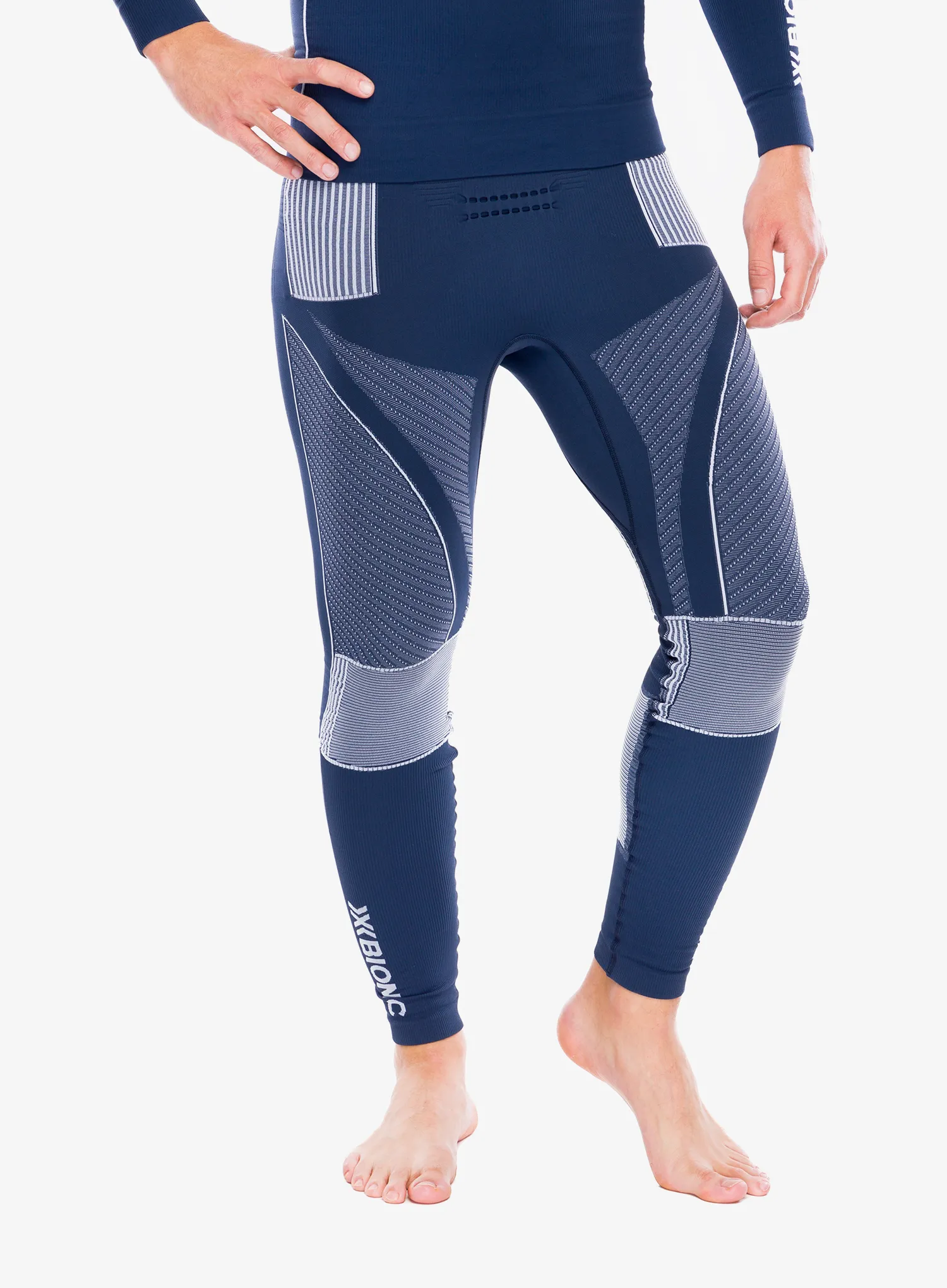 Termo tajice X-Bionic Energy Accumulator 4.0 - marine/optical white