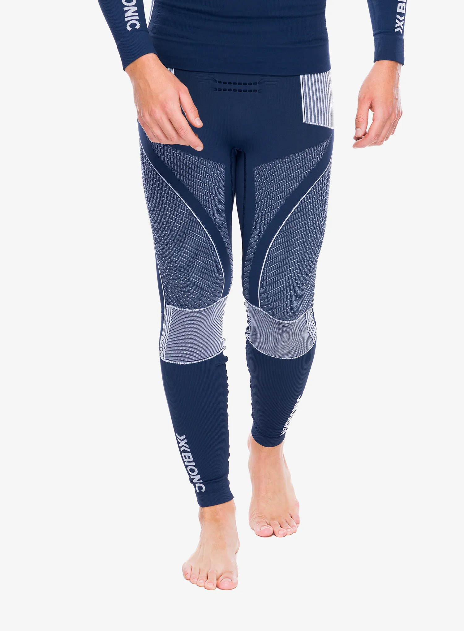Termo tajice X-Bionic Energy Accumulator 4.0 - marine/optical white