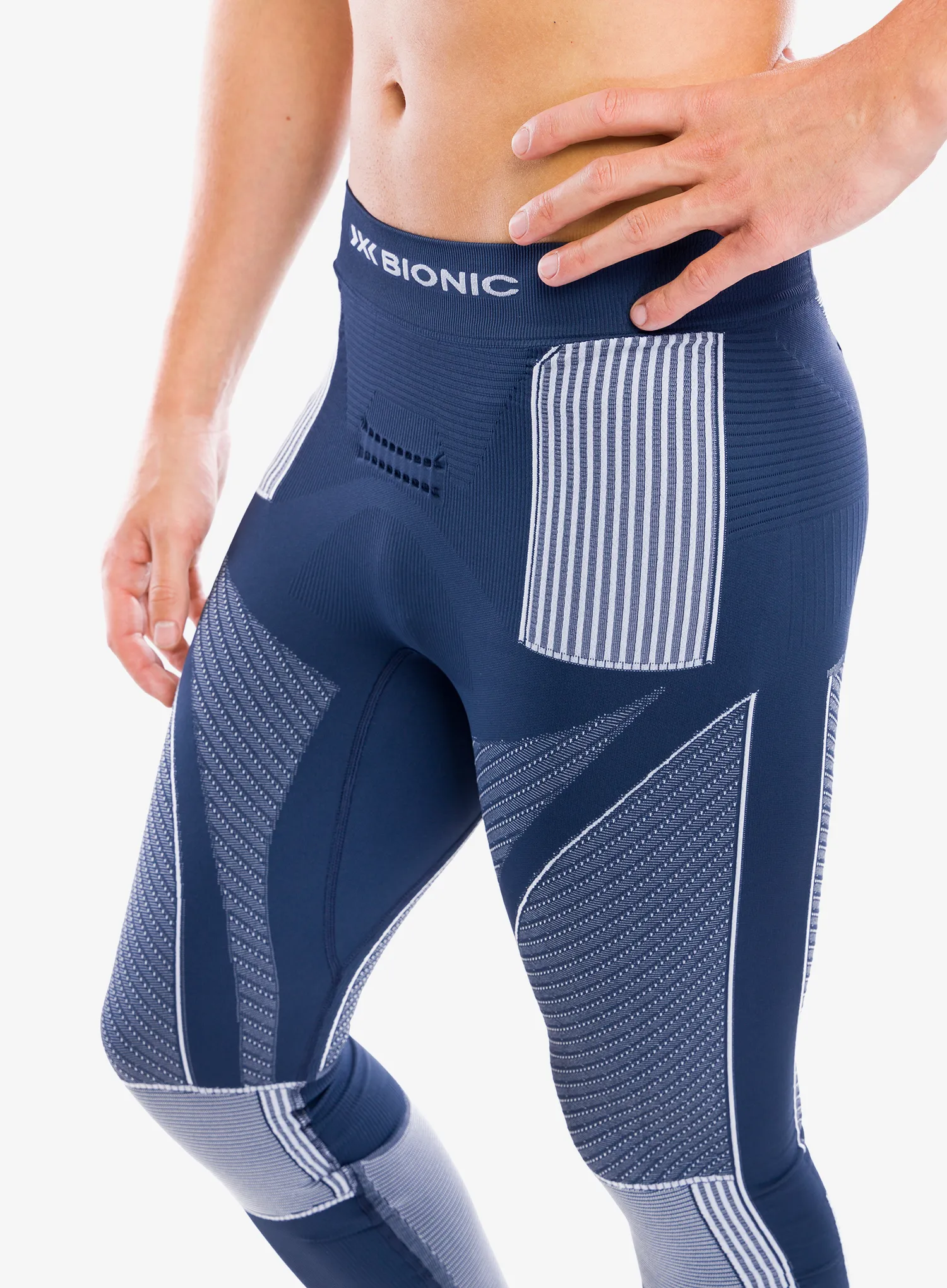 Termo tajice X-Bionic Energy Accumulator 4.0 - marine/optical white