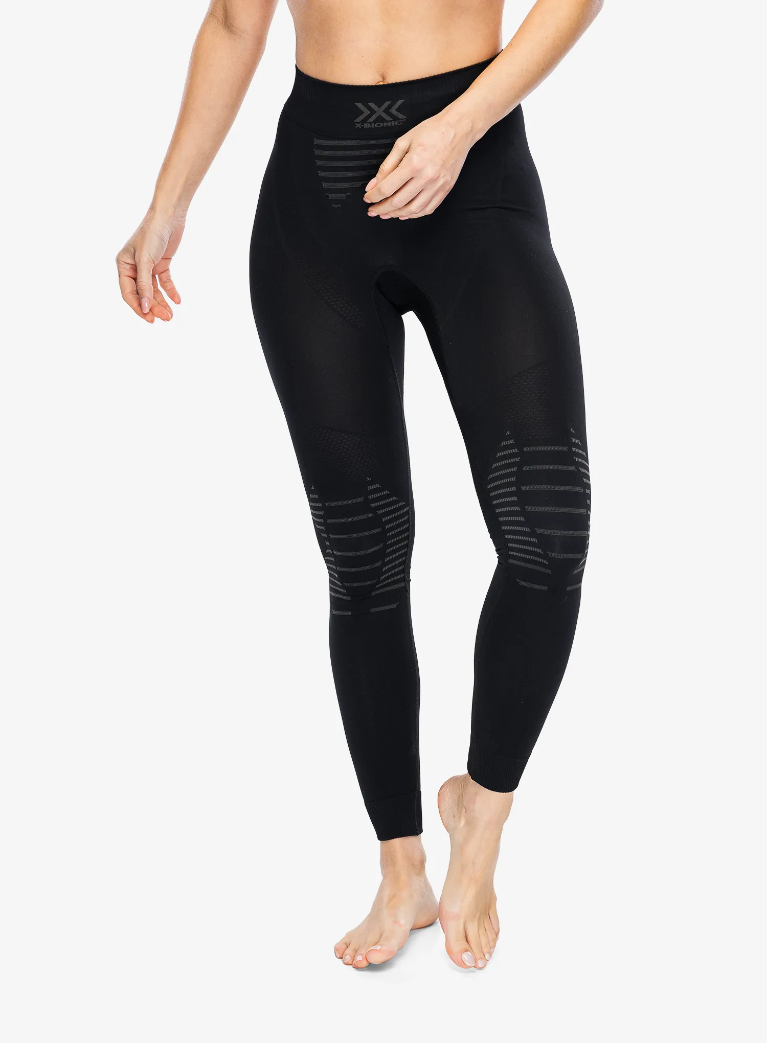Ženske termo tajice X-Bionic Invent 4.0 Pants - black/charcoal