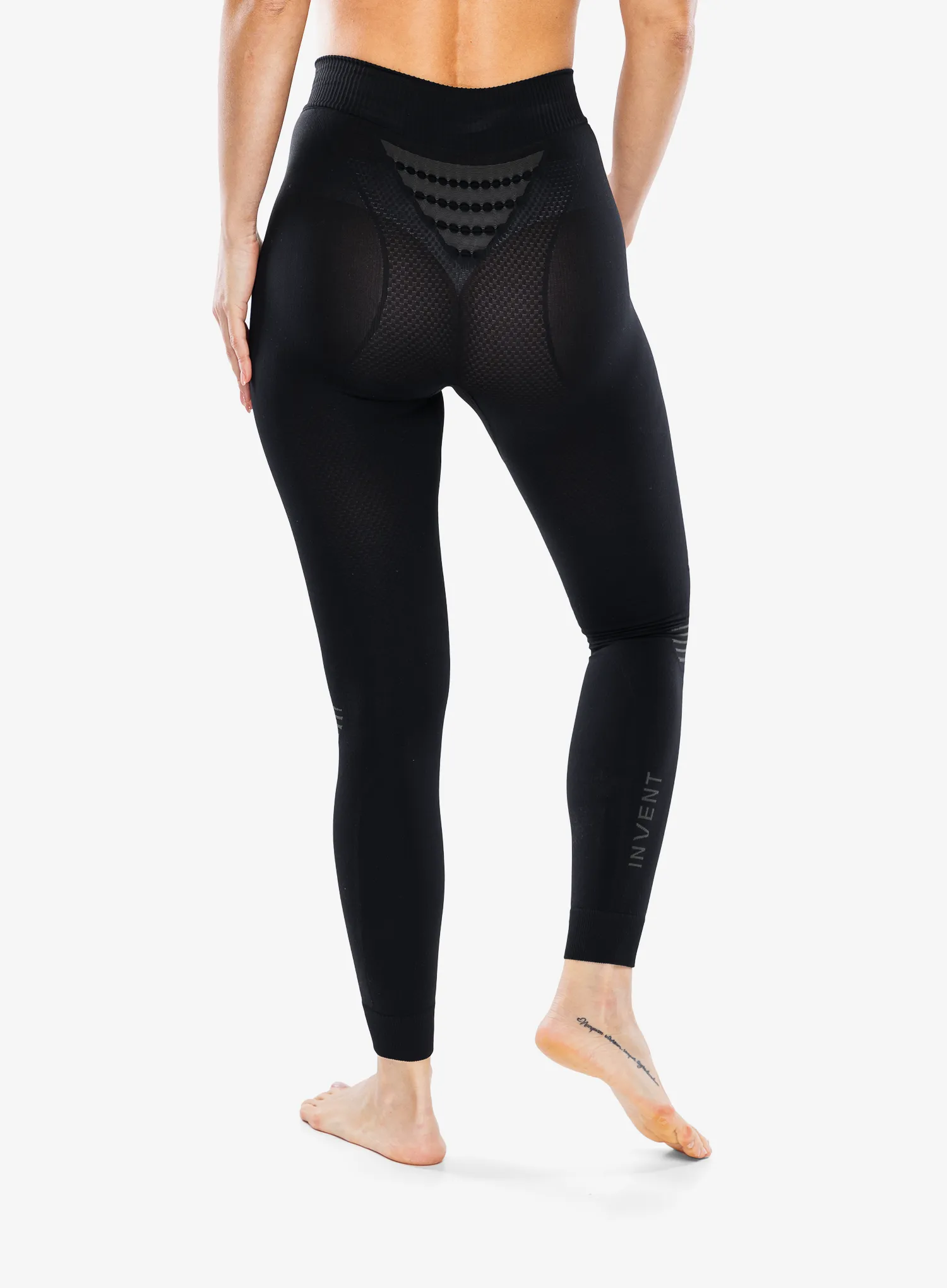 Ženske termo tajice X-Bionic Invent 4.0 Pants - black/charcoal