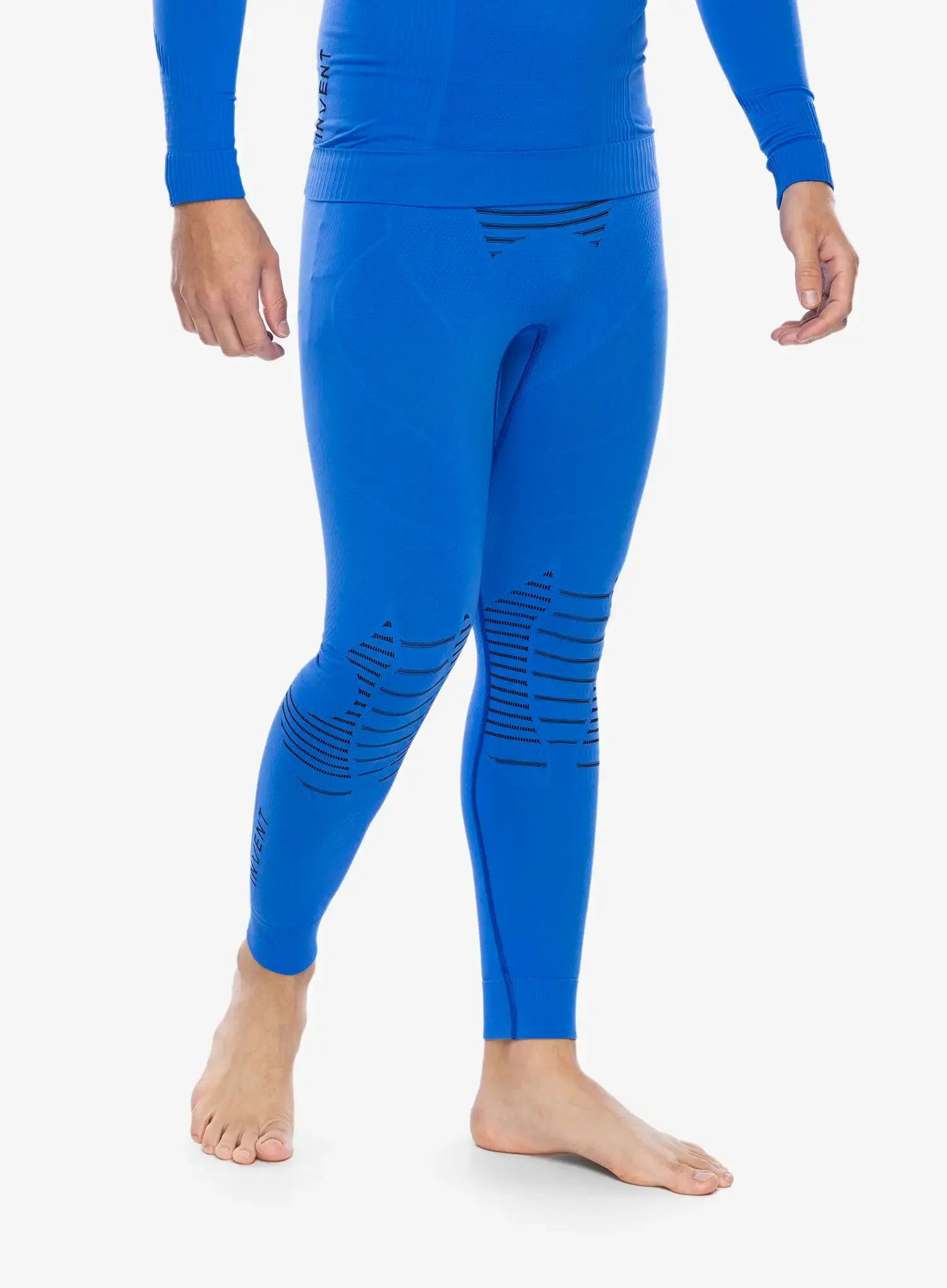 Termo tajice X-Bionic Invent 4.0 Pants - blossom blue/black