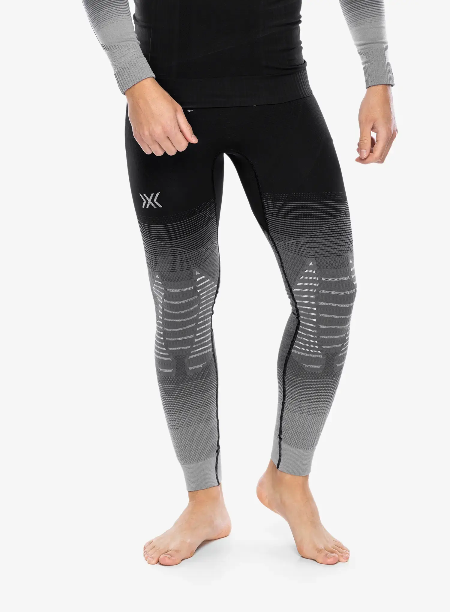 Termo tajice X-Bionic Invent Fx Pants - black/grey/light grey