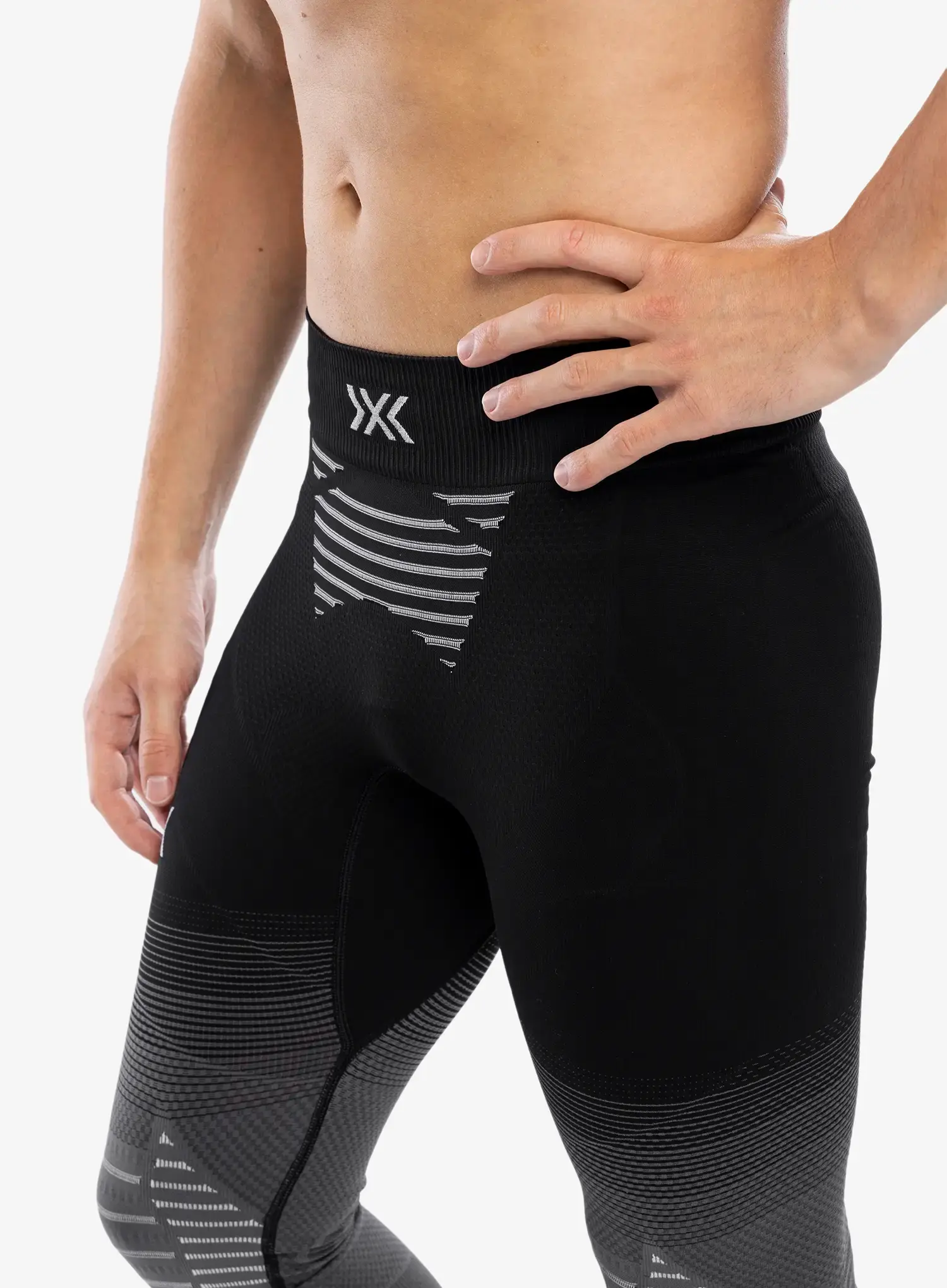 Termo tajice X-Bionic Invent Fx Pants - black/grey/light grey