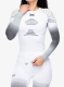 Ženska termoaktivna dukserica X-Bionic Invent Fx Shirt LS - x white/grey/light grey