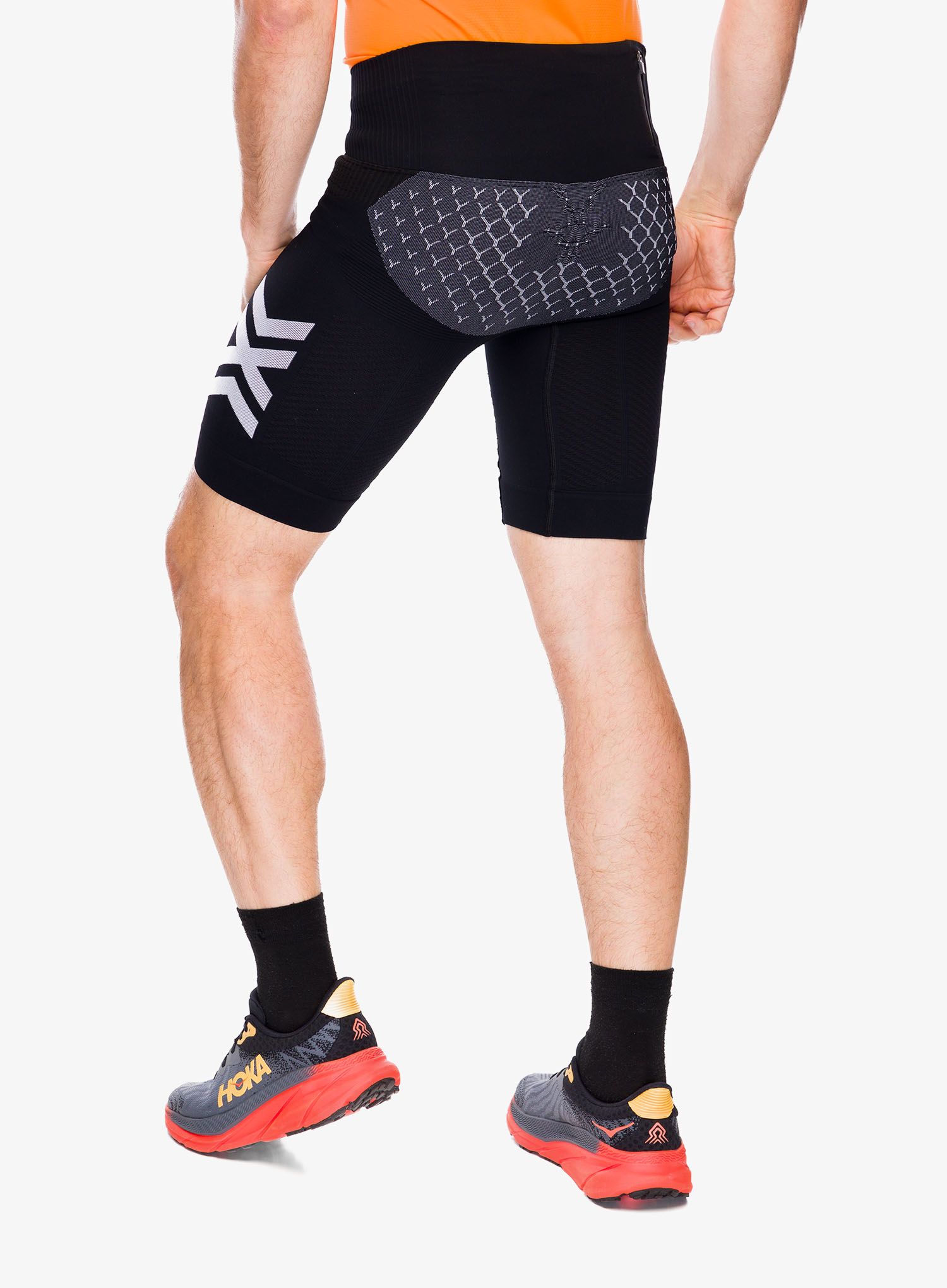 Kratke hlače za trčanje X-Bionic Twyce 4.0 Running Shorts - opal black/arctic white