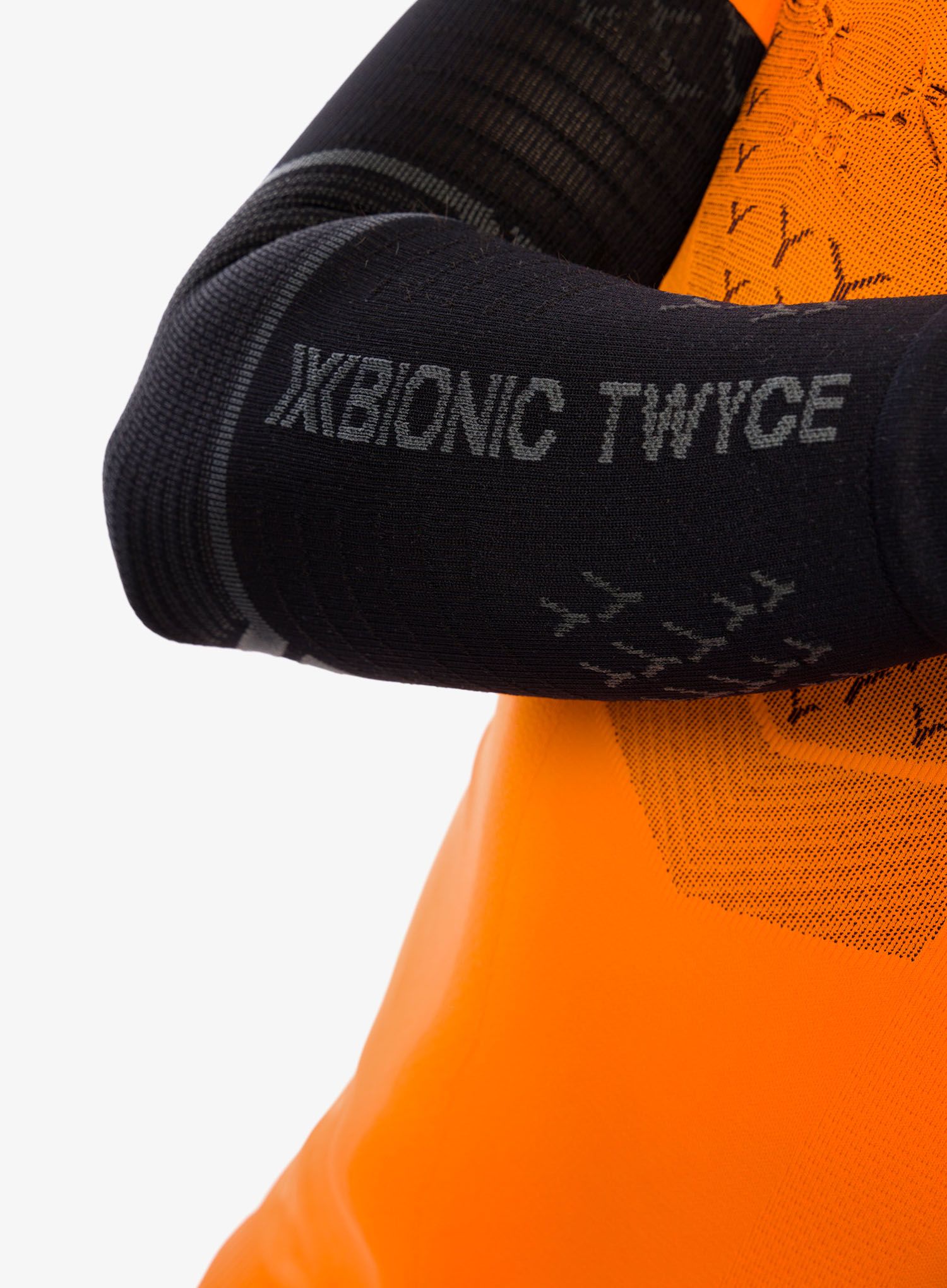 Kompresijske rukavi X-Bionic Twyce Armsleeve - black/charcoal