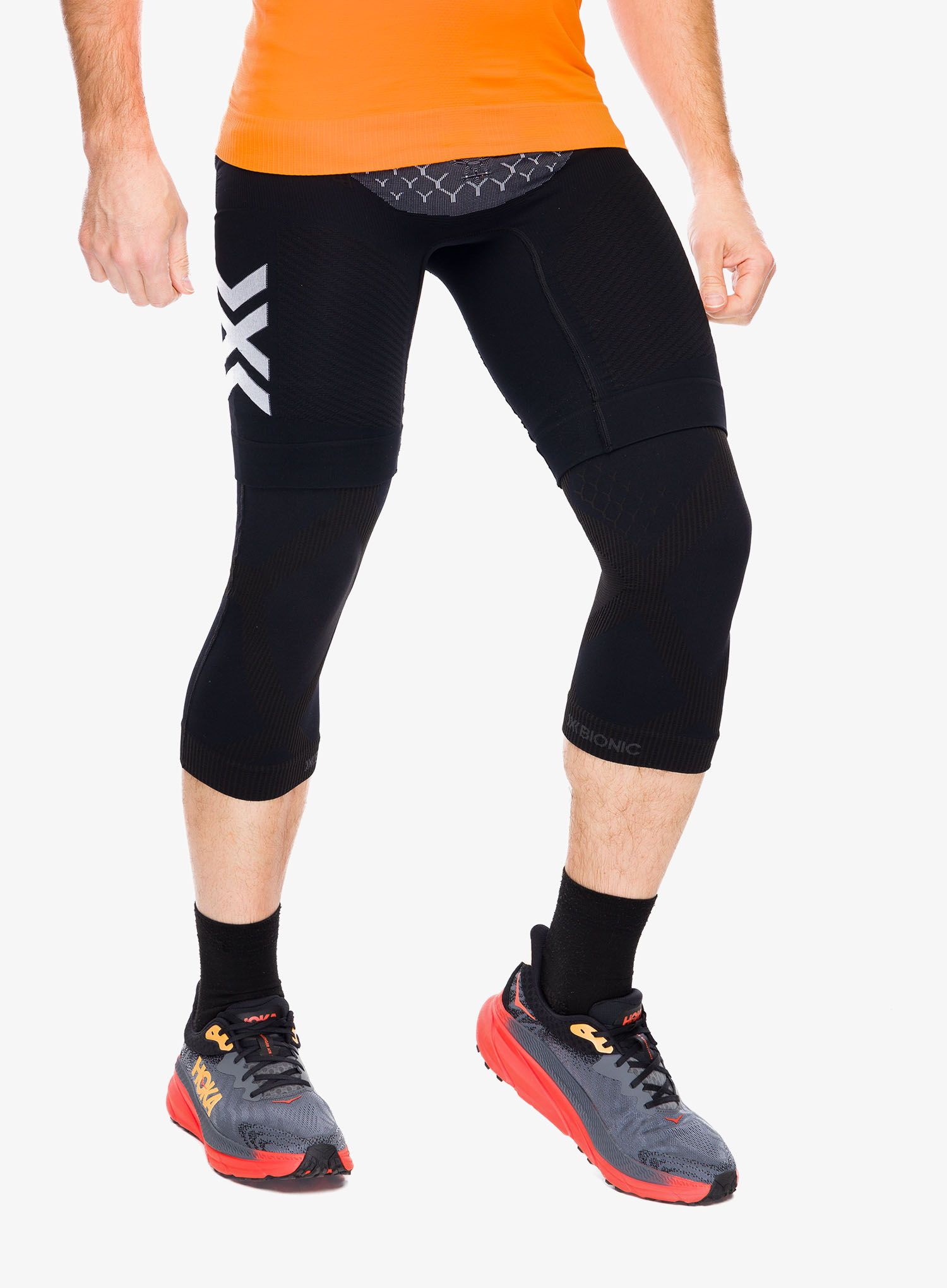 Trake X-Bionic Twyce Knee Stabilizer - black/charcoal