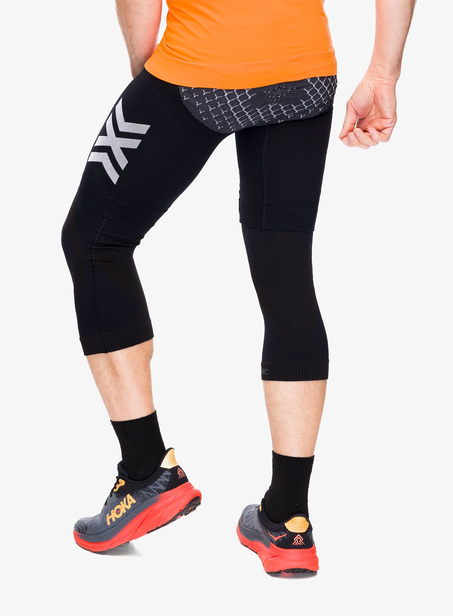 Trake X-Bionic Twyce Knee Stabilizer - black/charcoal