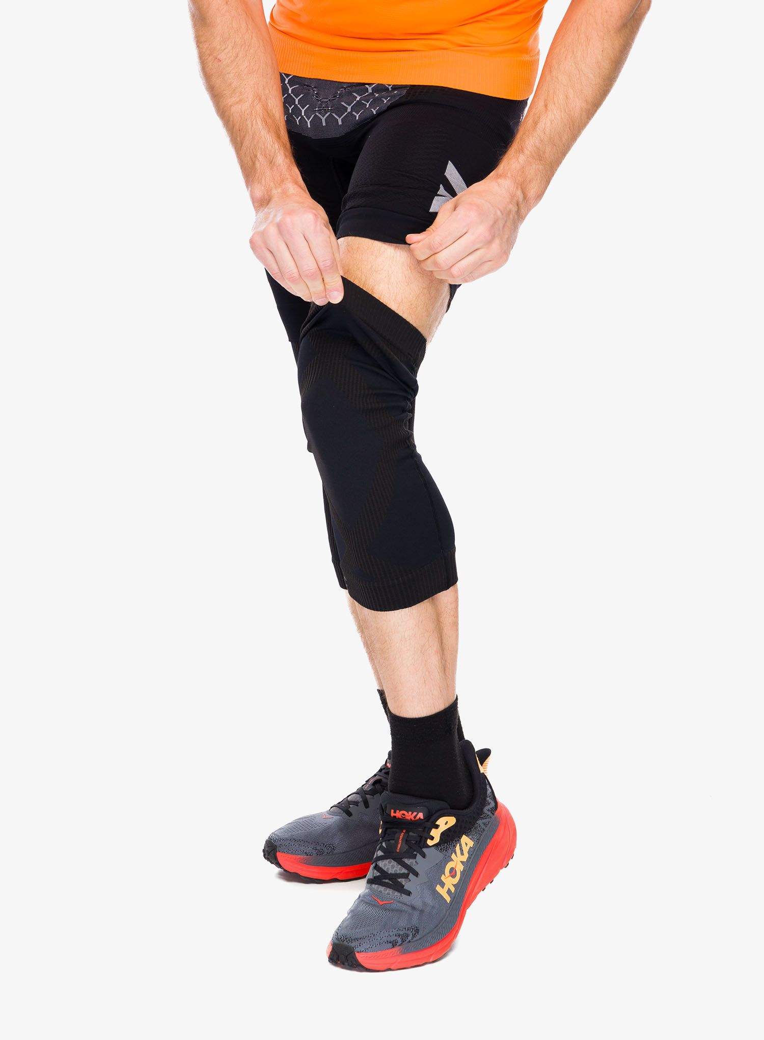 Trake X-Bionic Twyce Knee Stabilizer - black/charcoal