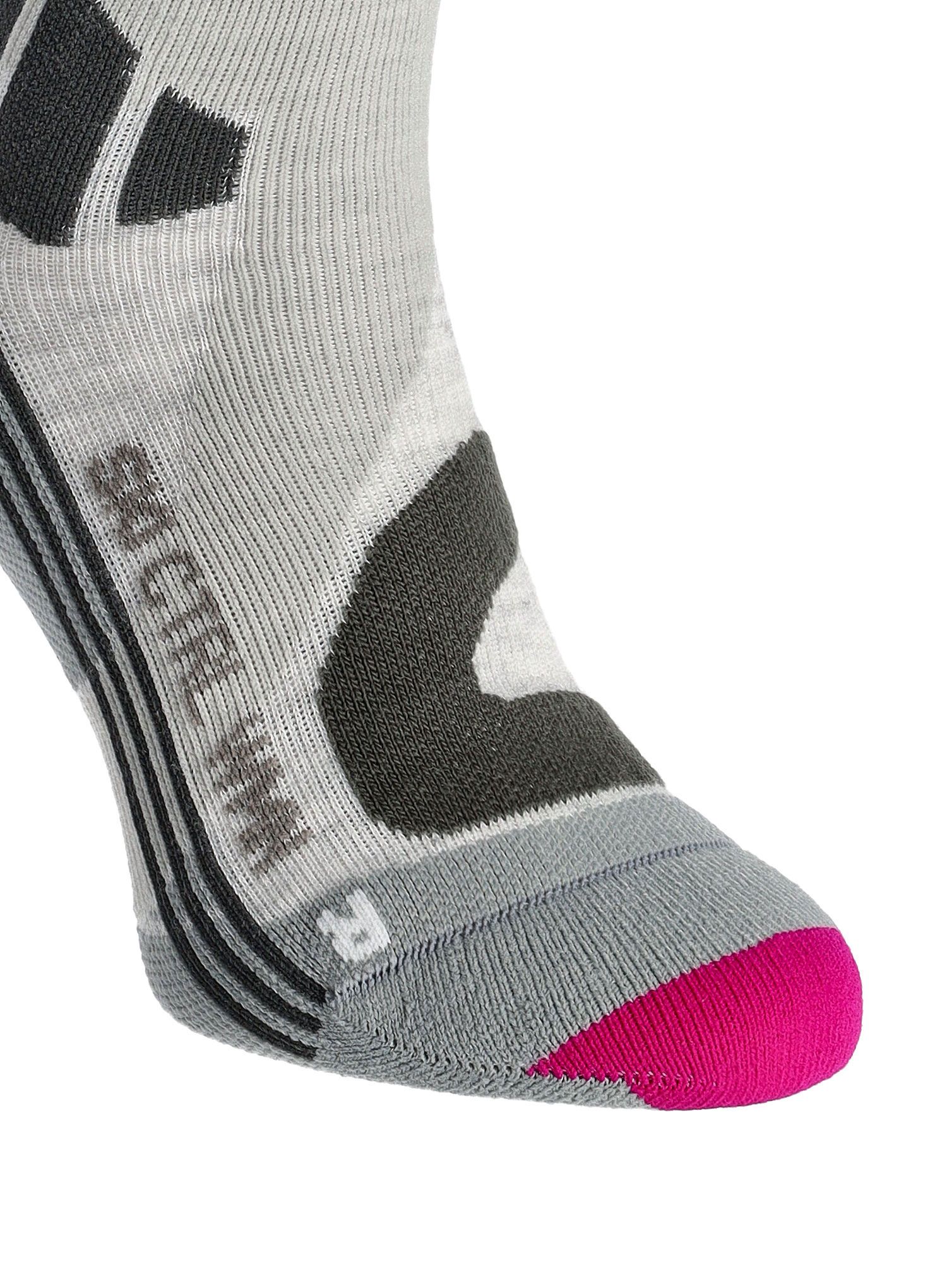 Ženske skijaške čarape X-Socks Ski Control 4.0 - grey melange/charcoal