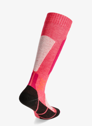 Dječje čarape X-Socks Ski Discover OTC JR - light pink/light sand