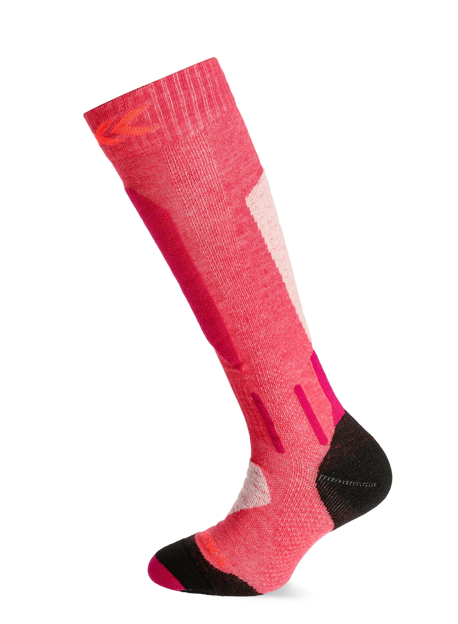 Dječje čarape X-Socks Ski Discover OTC JR - light pink/light sand