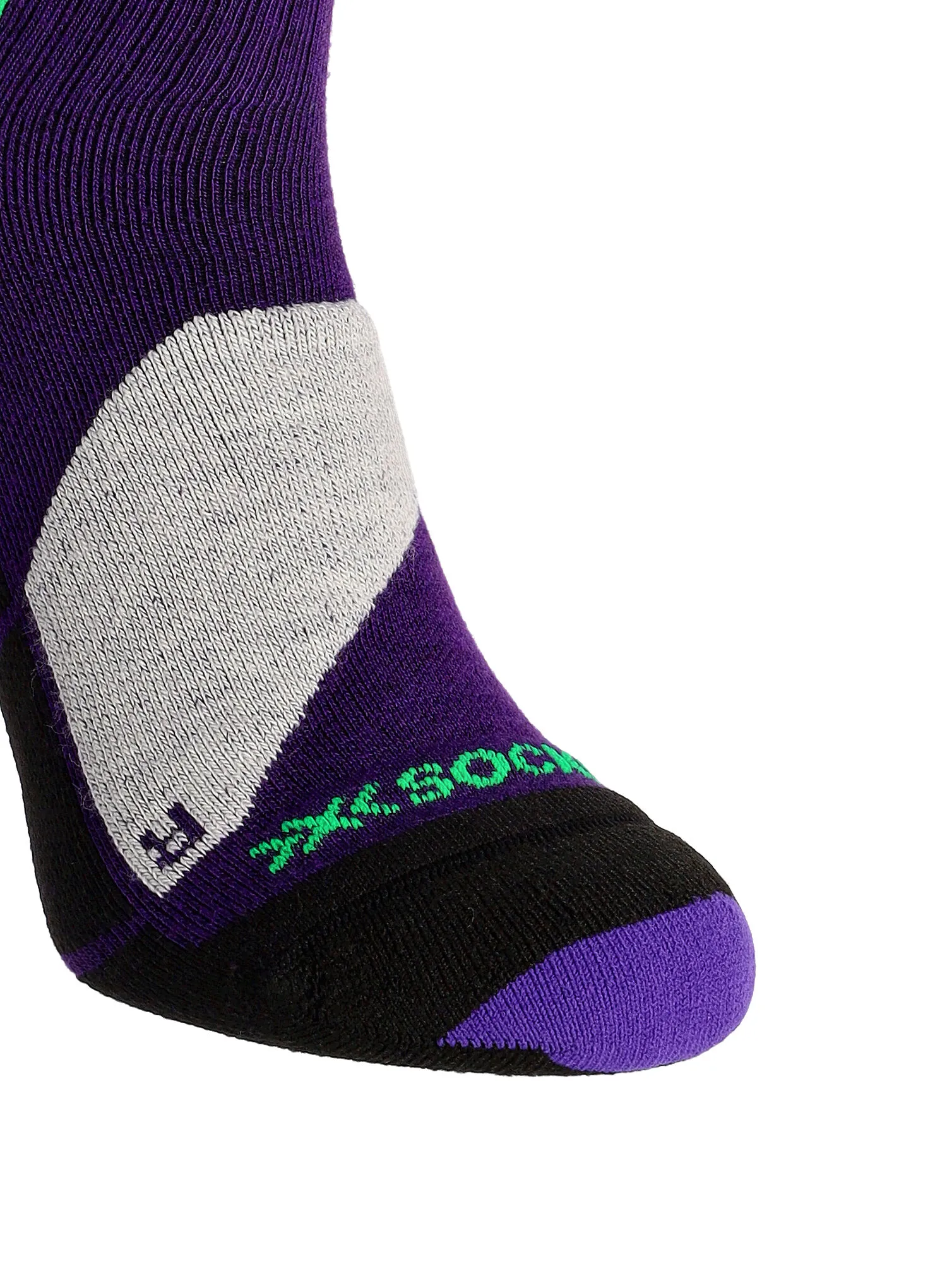 Skijaške čarape X-Socks Ski Discover OTC - deep purple/light sand