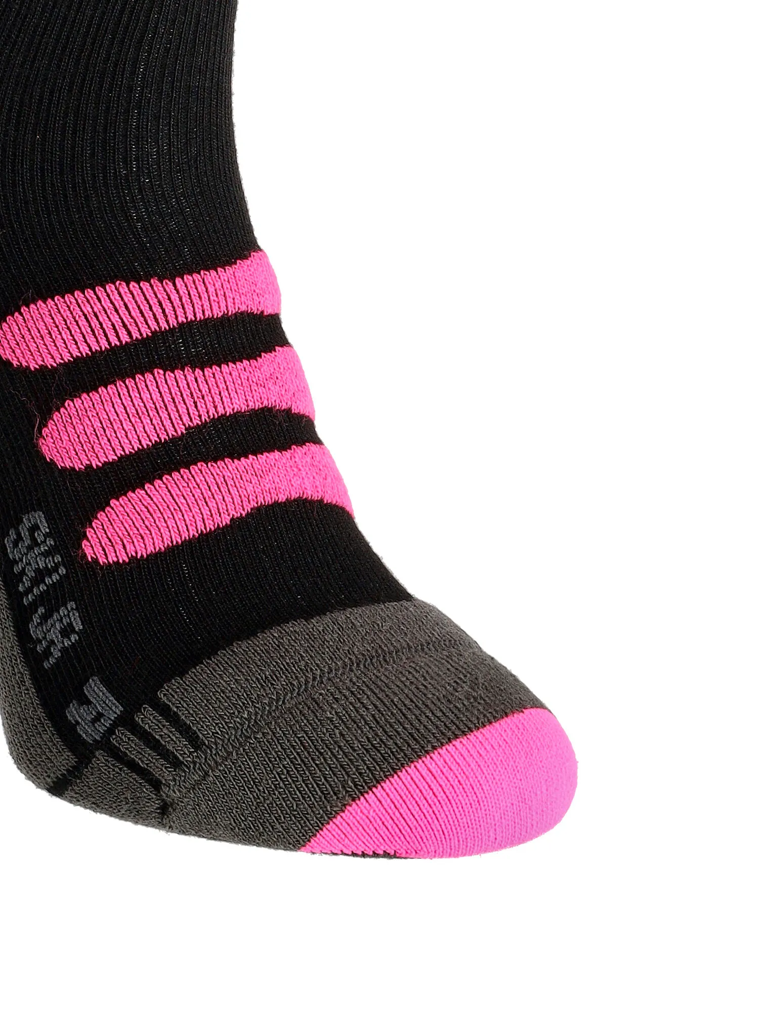 Dječje čarape X-Socks Ski JR 4.0 - anthracite melange/magnolia