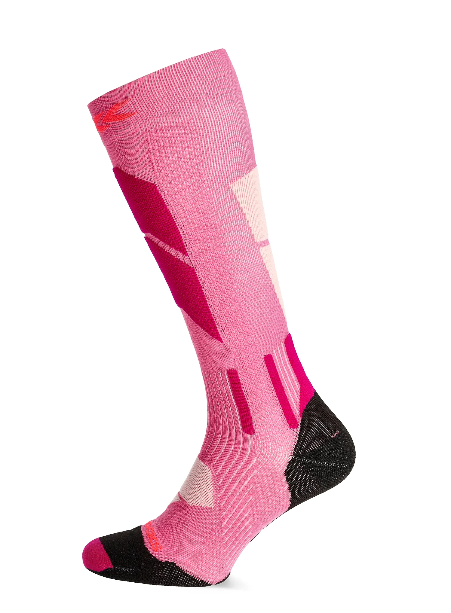 Skijaške čarape X-Socks Ski Perform OTC - light pink/light sand