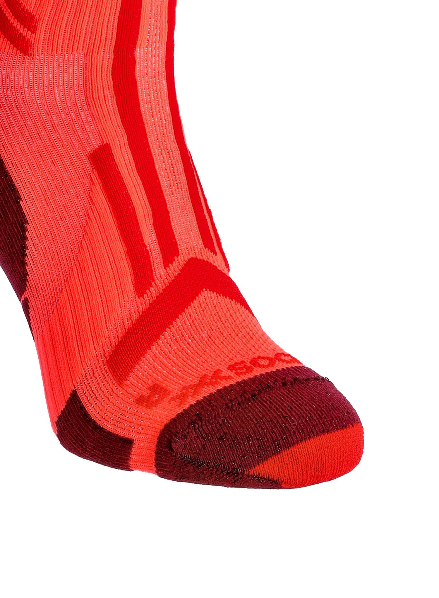 Čarape za trčanje X-Socks Trailrun Perform Crew - fluo red/namib red