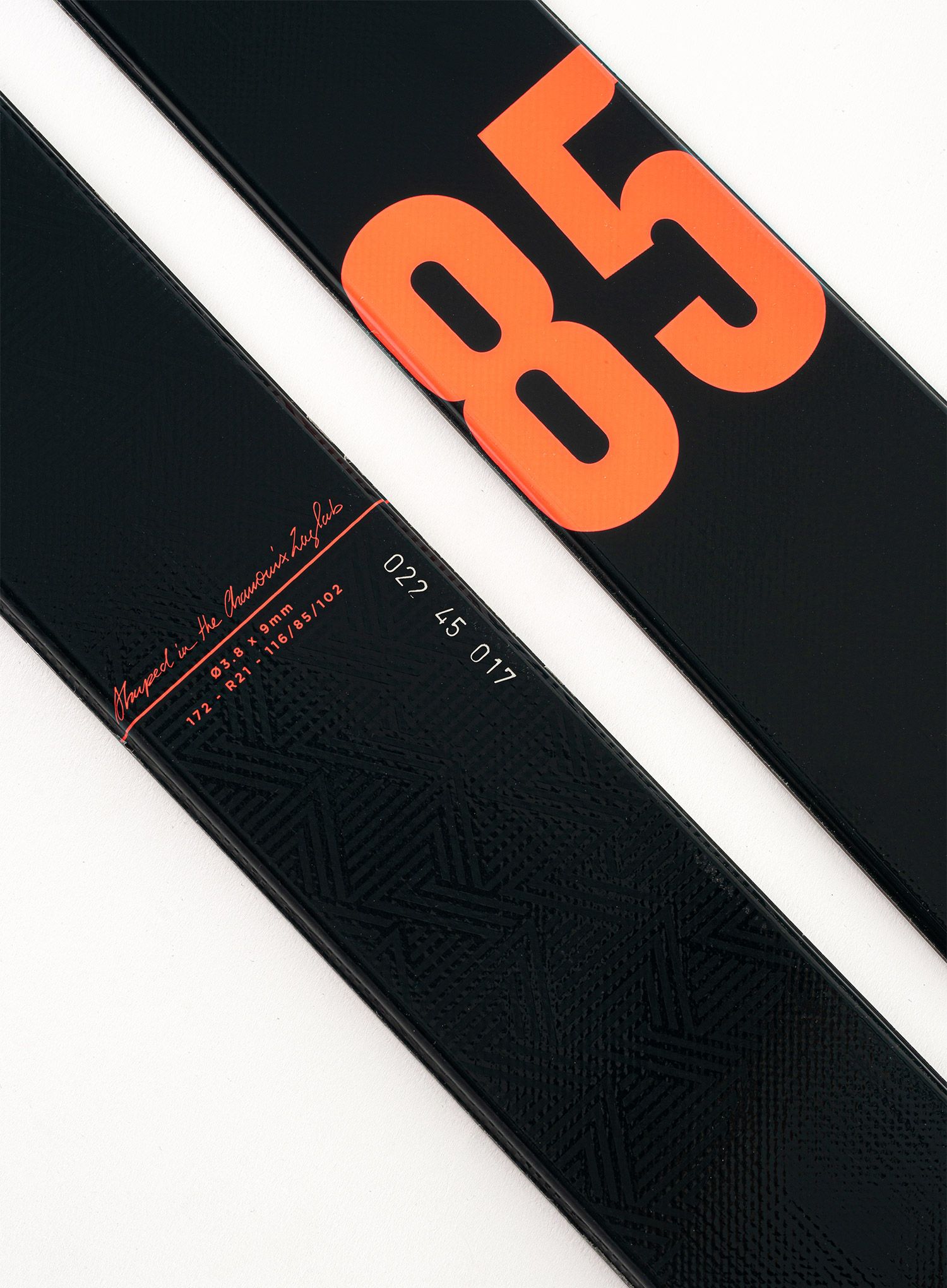 Set za turno skijanje ZAG Adret 85 - black/orange