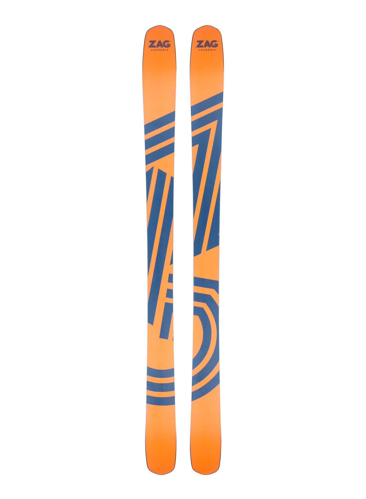 Skije za turno skijanje ZAG Slap 104 - dark blue/orange