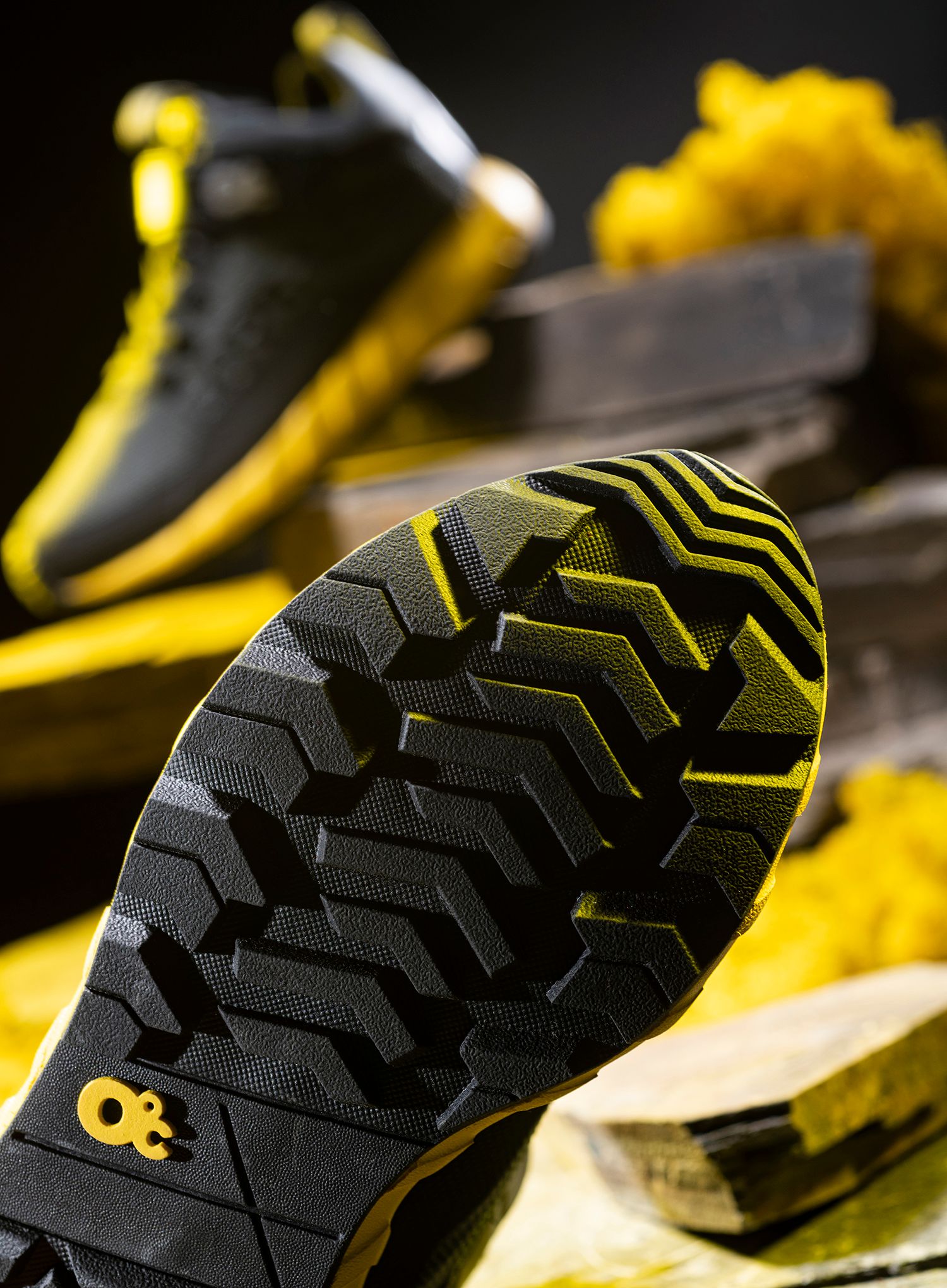 Dječje cipele ZeroC TASEN GTX INS JNR - grey/yellow