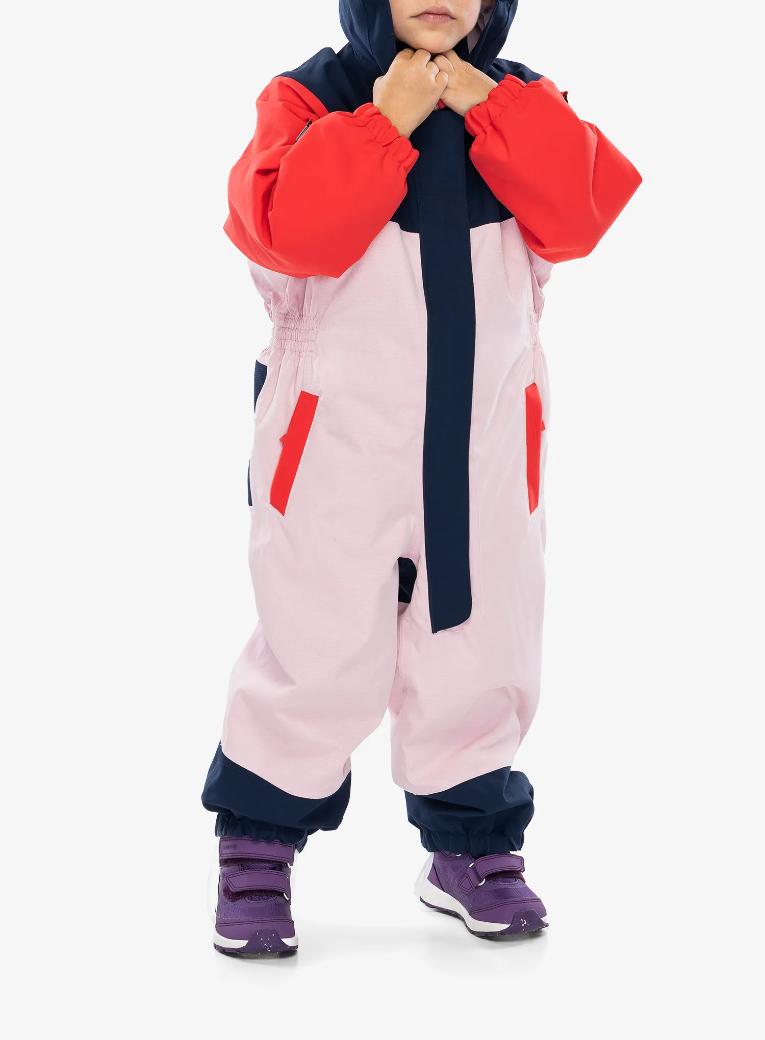 Kombinezon za djecu Ziener Anup Mini - fiery red