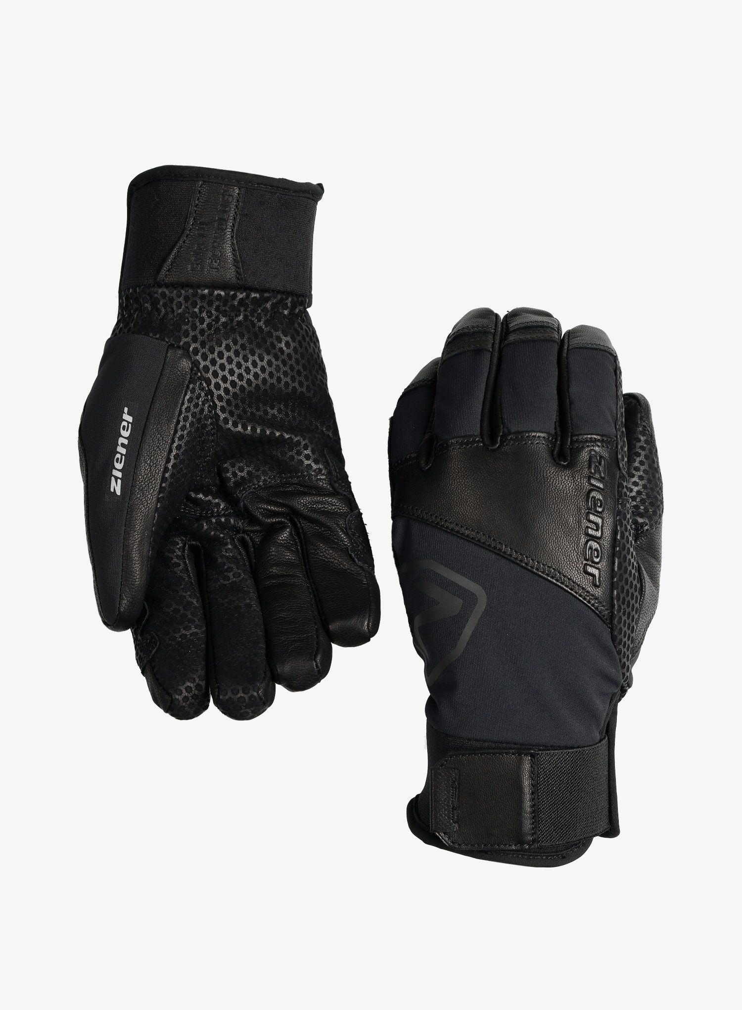 Rukavice za planine Ziener Gotar AS AW - black