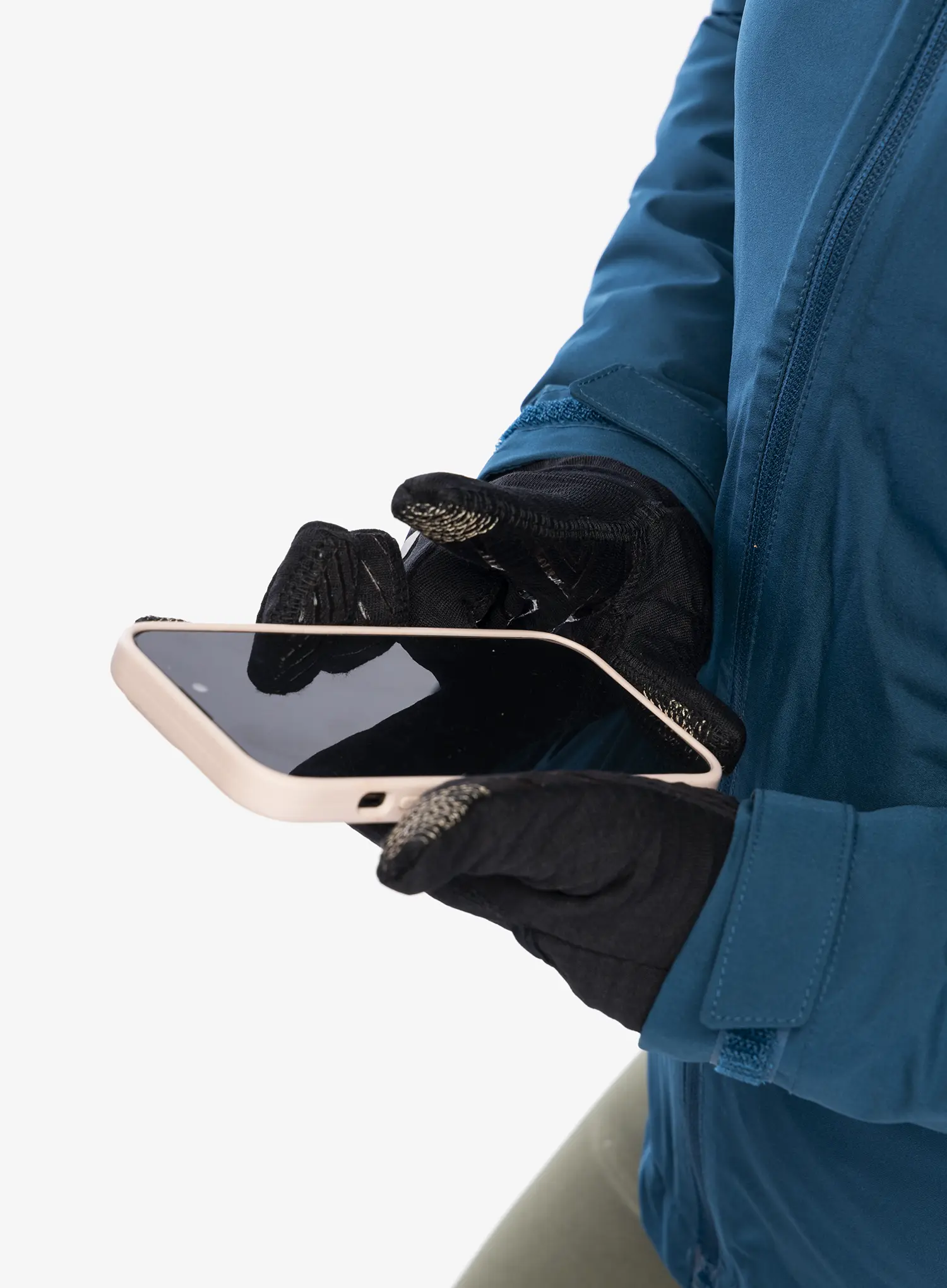 Rukavice za planine Ziener Ivano Touch - black